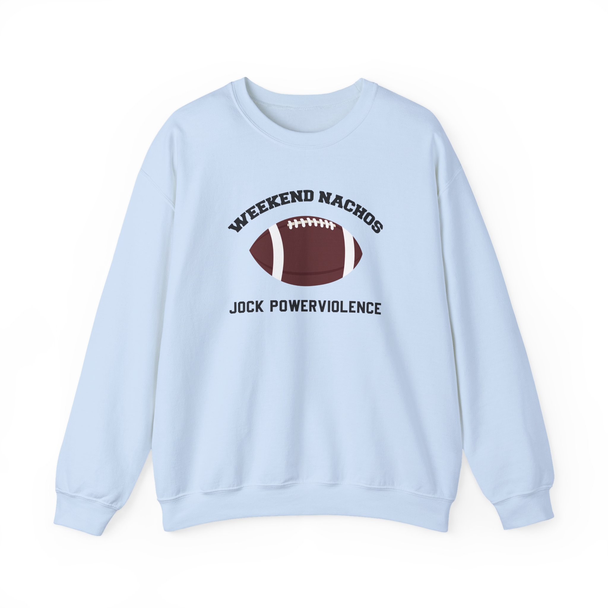 Weekend Nachos Jock Unisex Heavy Blend™ Crewneck Sweatshirt - Image 3