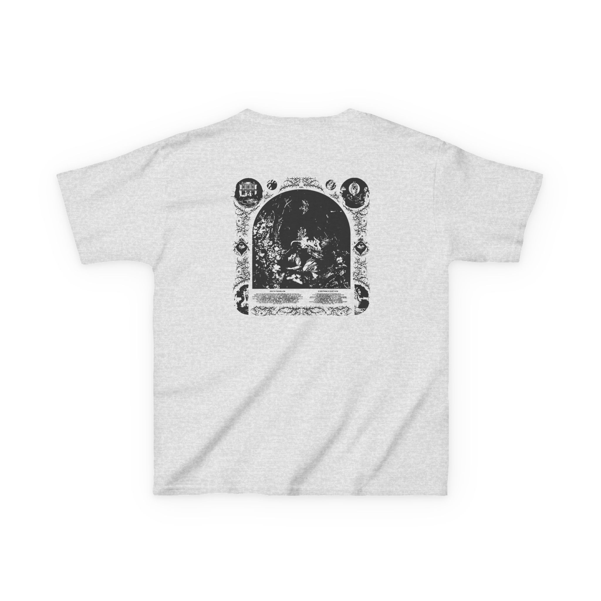 Knocked Loose Quiet Now Kids Heavy Cotton™ Tee - Image 4