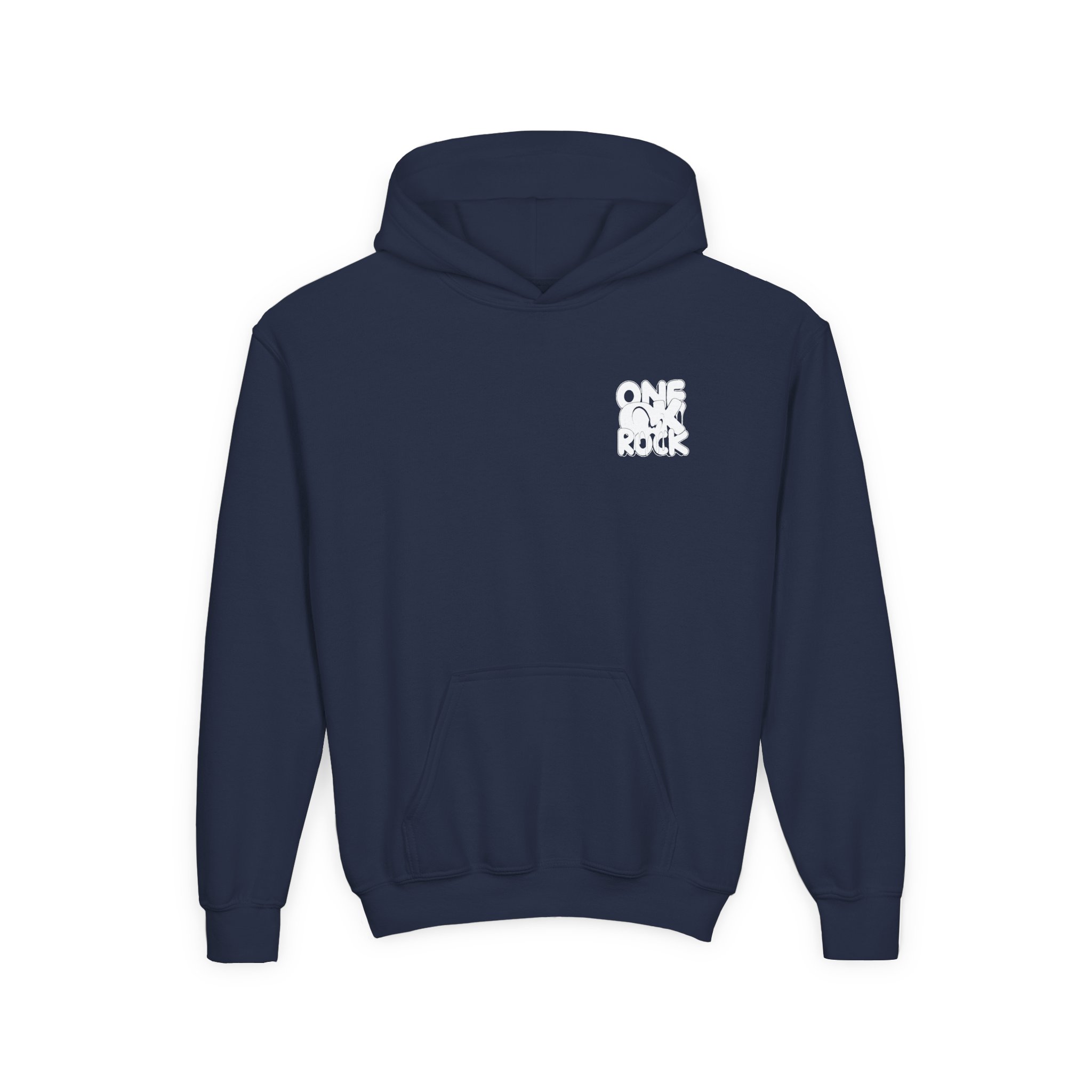 One Ok Rock Premonition World Tour Youth Heavy Blend Hooded Sweatshirt - Image 9