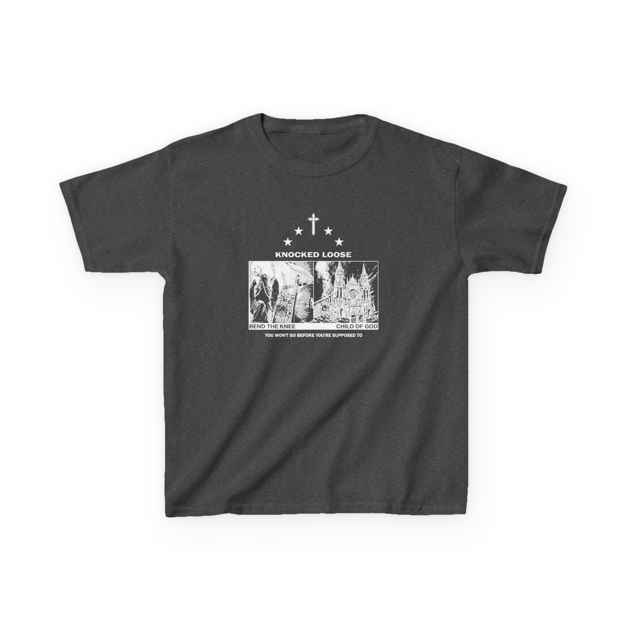 Knocked Loose Blinding Faith Royal Kids Heavy Cotton™ Tee - Image 7