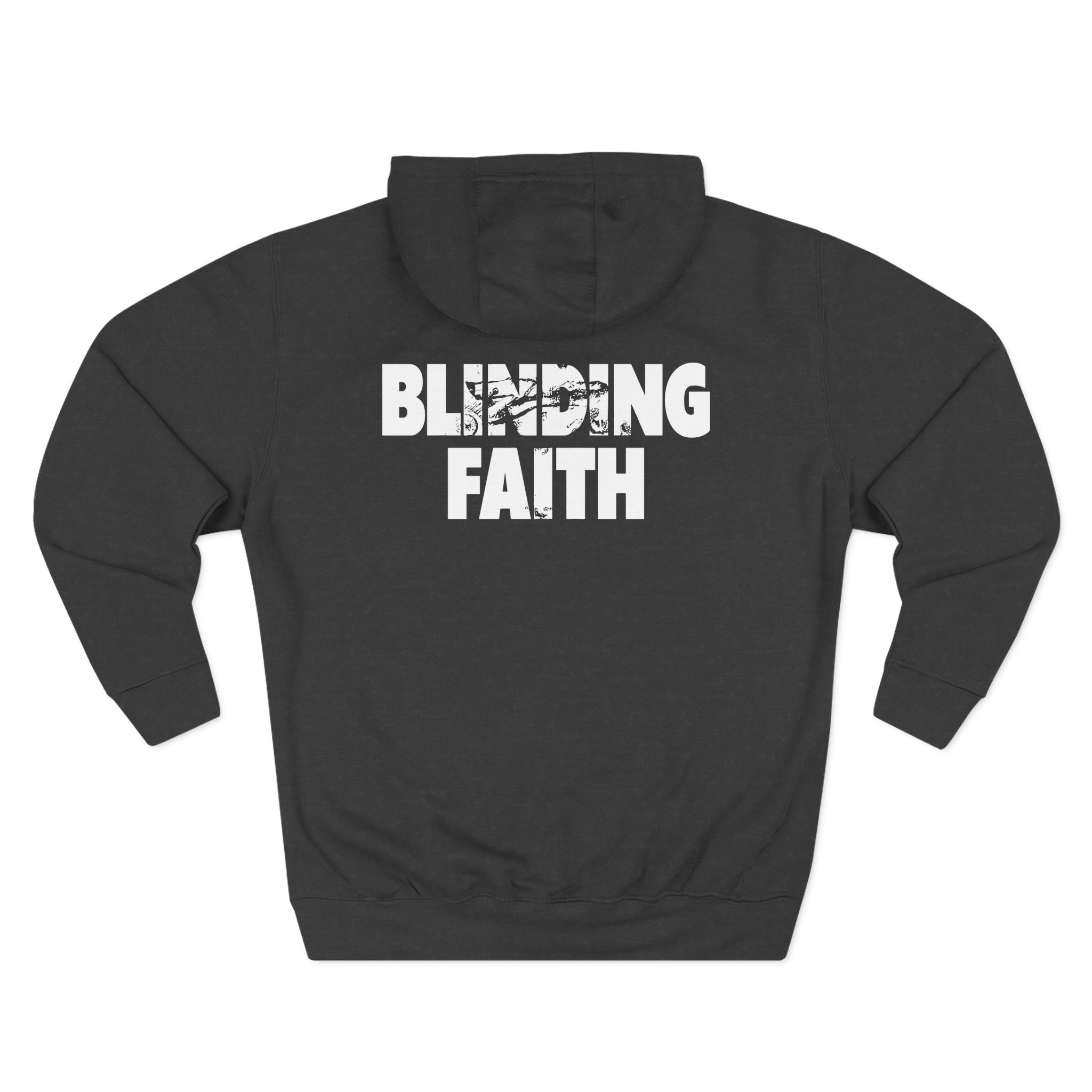 Knocked Loose Blinding Faith Royal Three-Panel Fleece Hoodie - Image 4