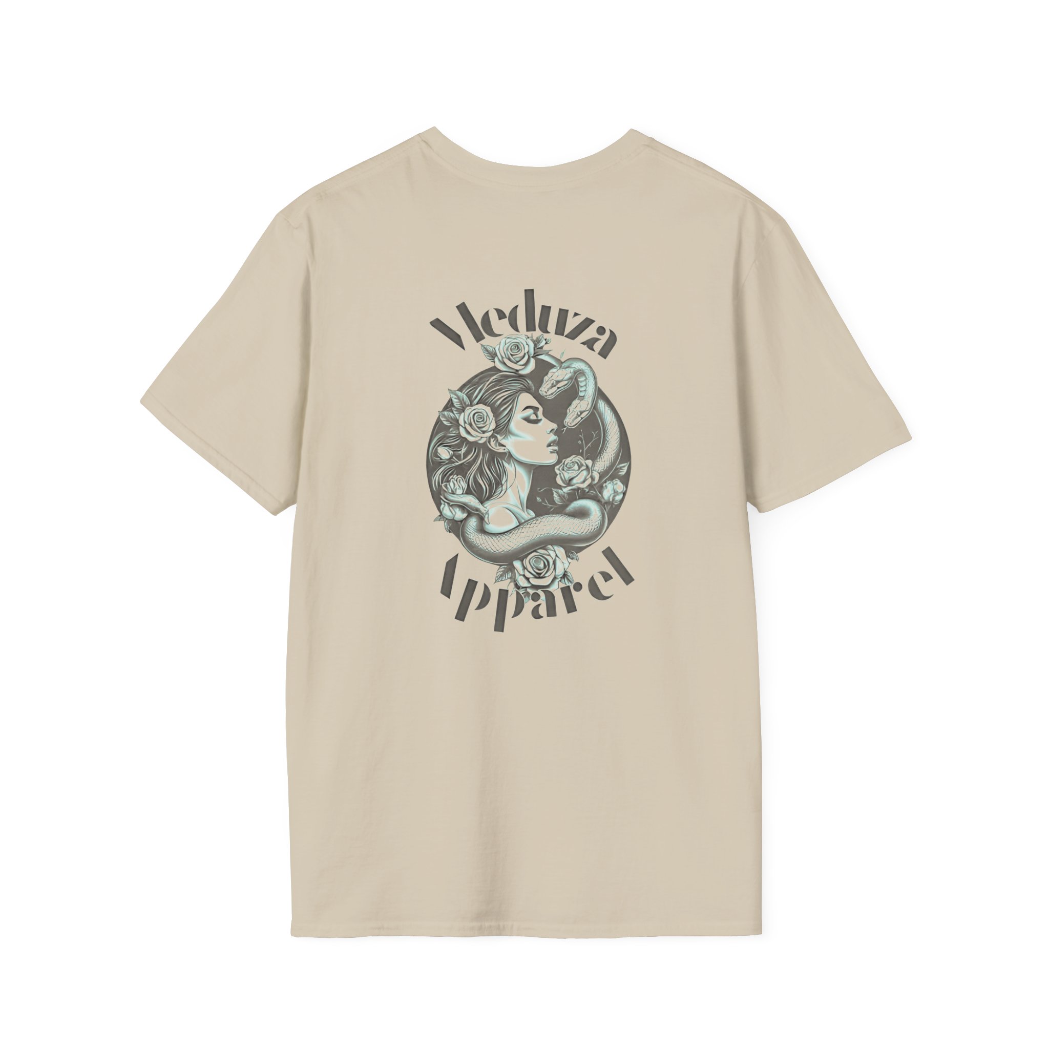 Meduza Roses & Snakes Unisex Softstyle T-Shirt - Image 4