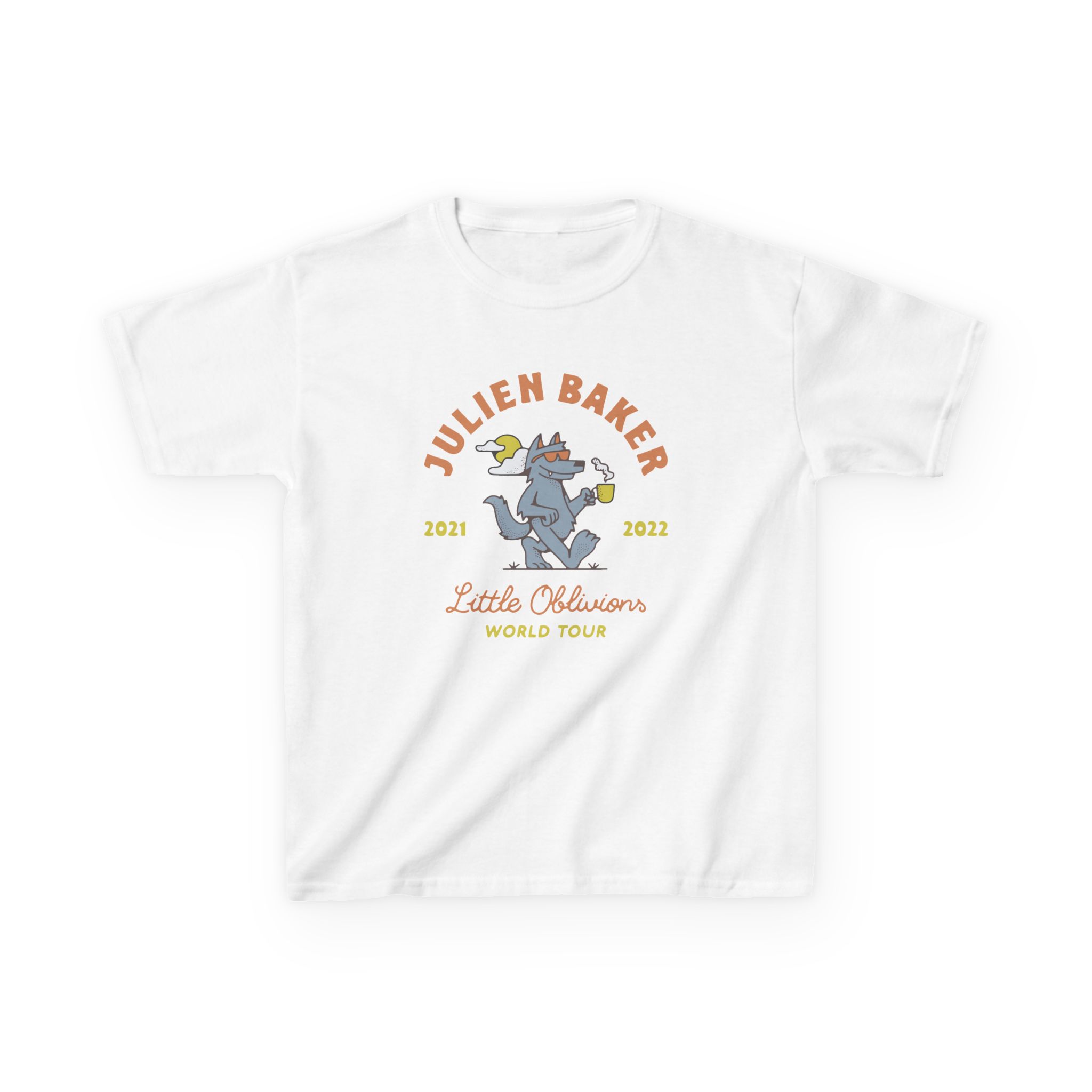 Julien Baker Little Oblivions World Tour Kids Heavy Cotton™ Tee