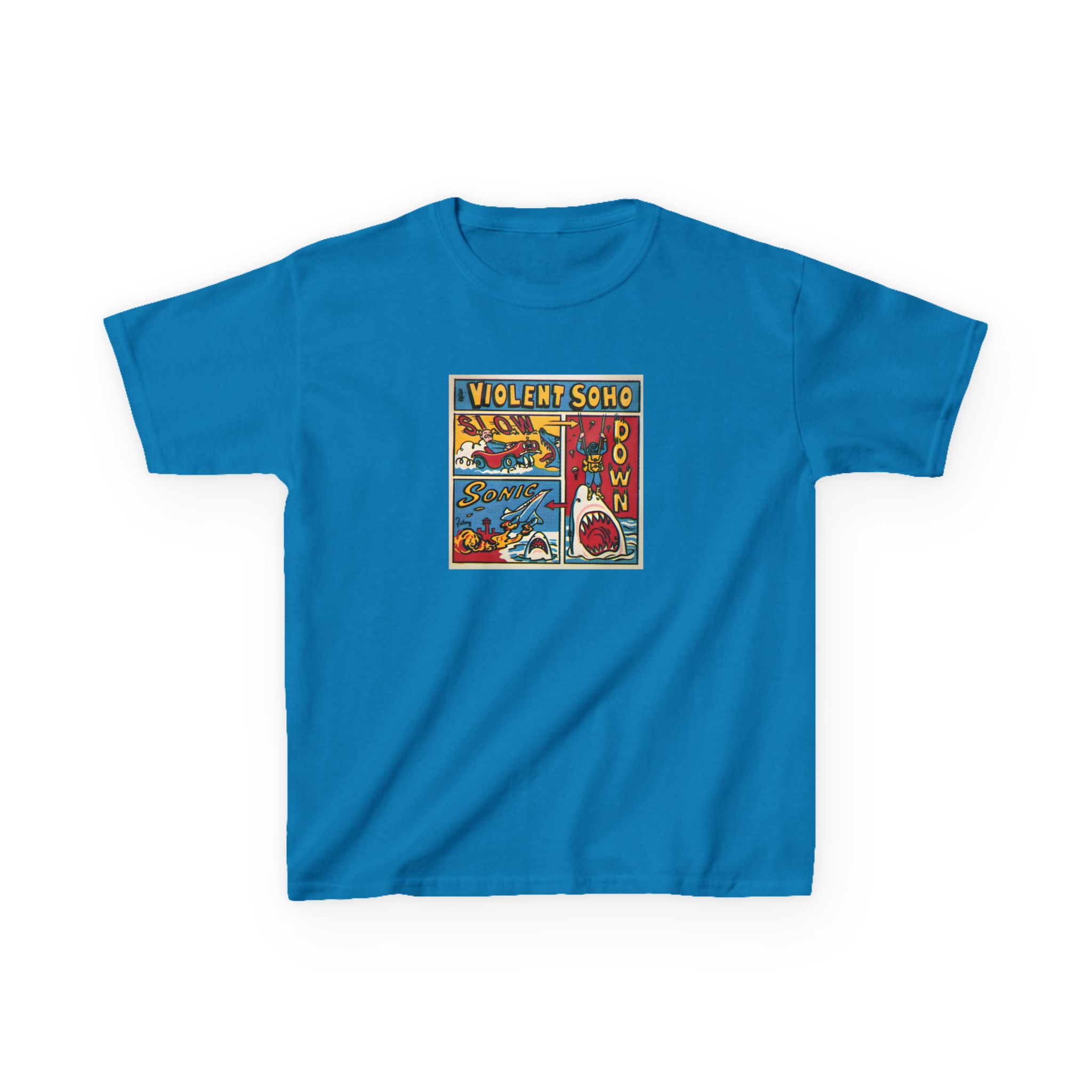 Violent Soho Slow Down Sonic Kids Heavy Cotton™ Tee - Image 17