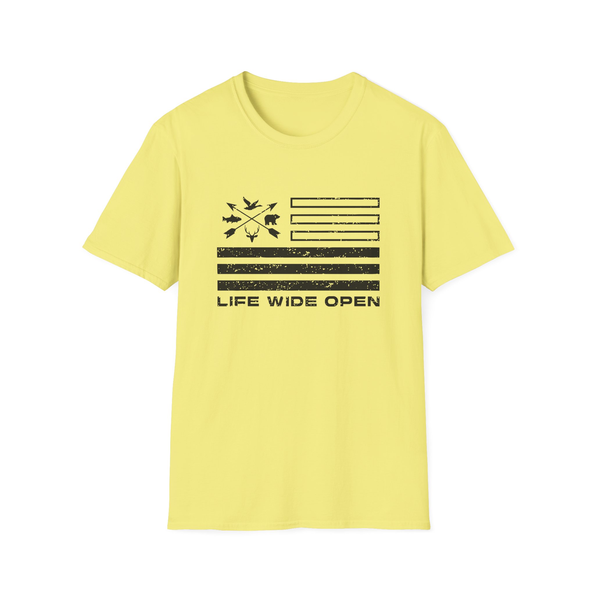 Cboystv Freedom Outdoors Unisex Softstyle T-Shirt - Image 11