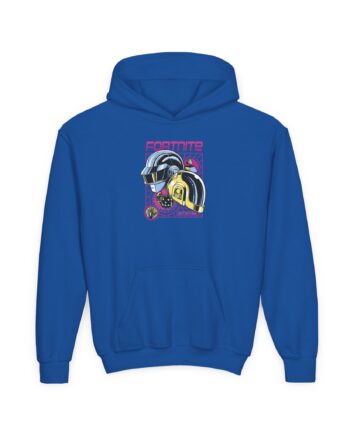Daft Punk Fortnite X Daft Punk Youth Heavy Blend Hooded Sweatshirt