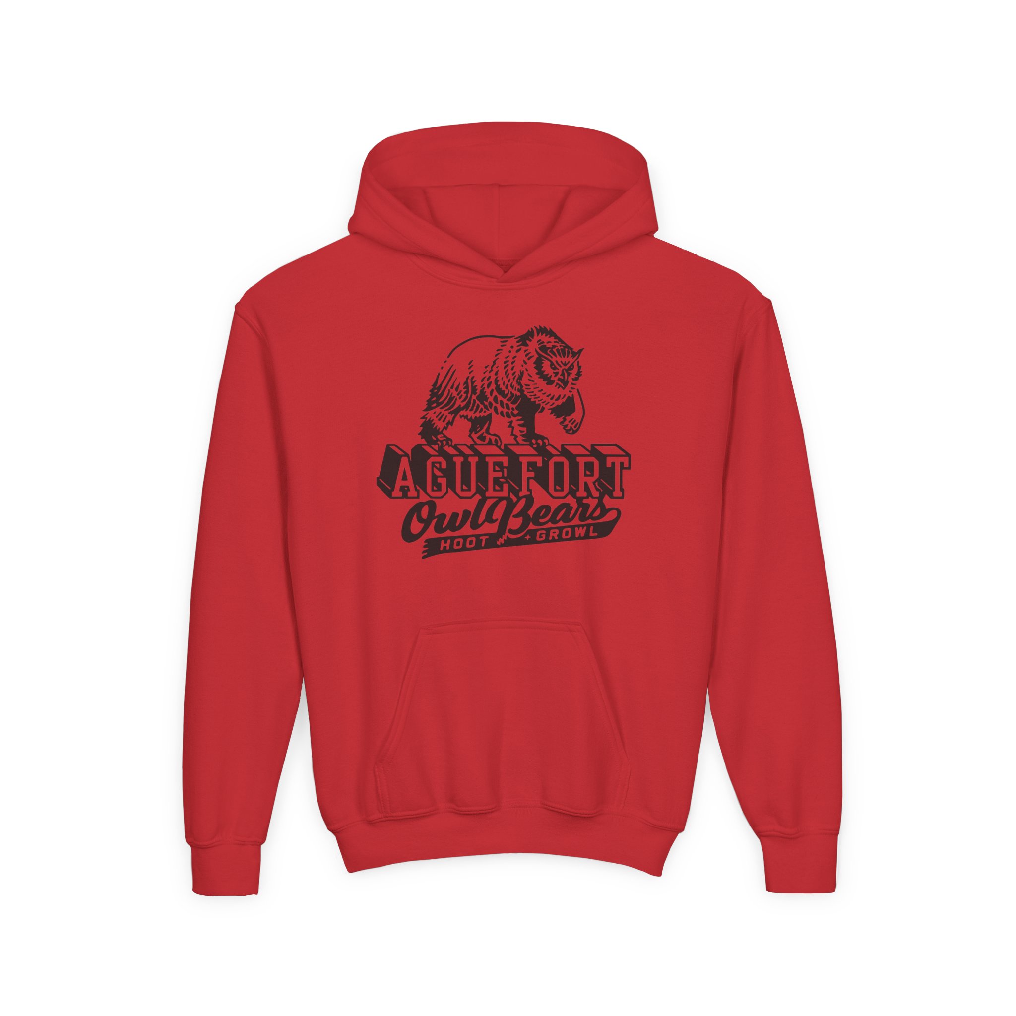 Dropout Fantasy High Owlbears Youth Heavy Blend Hooded Sweatshirt - Image 13