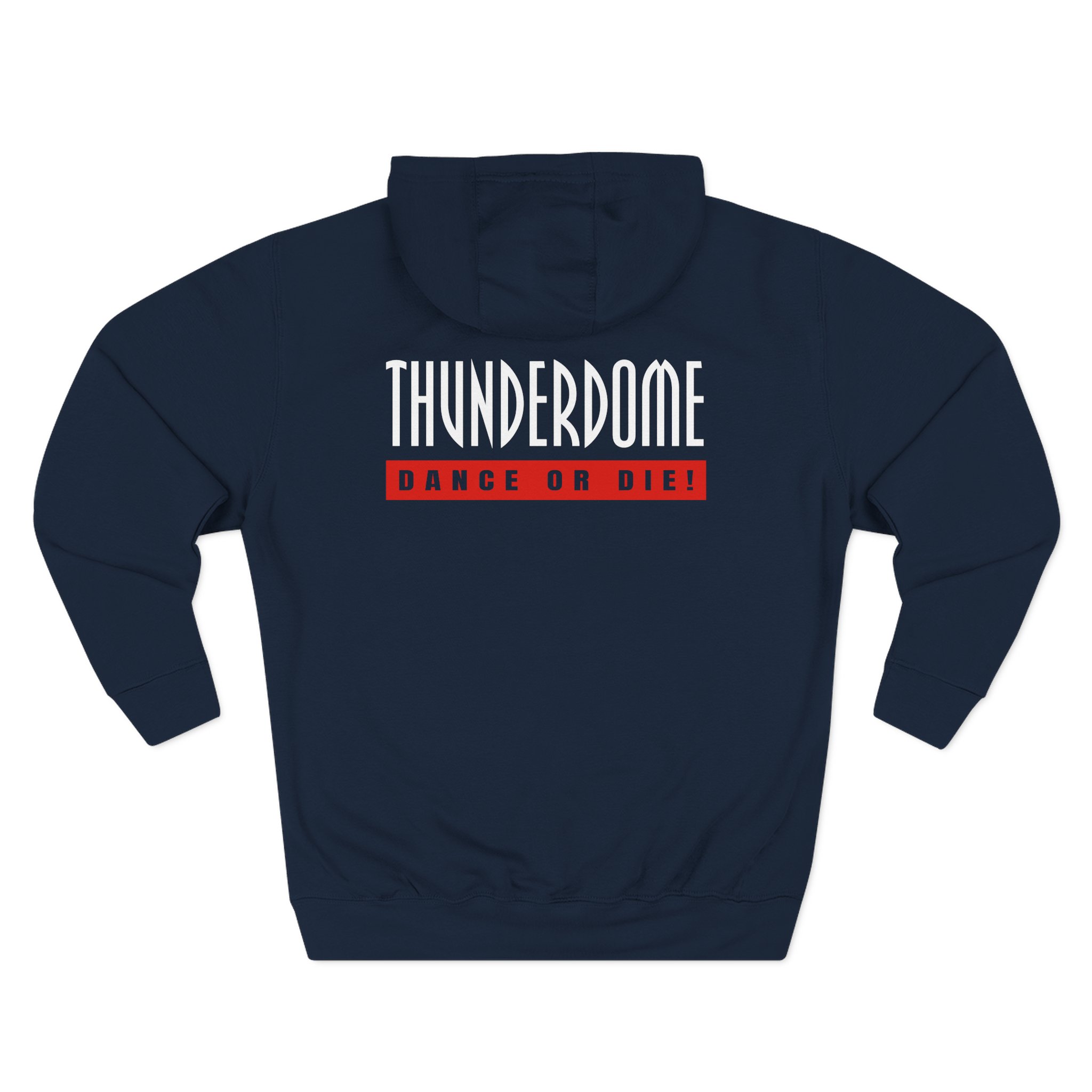 Thunderdome Dance Or Die Three-Panel Fleece Hoodie - Image 8
