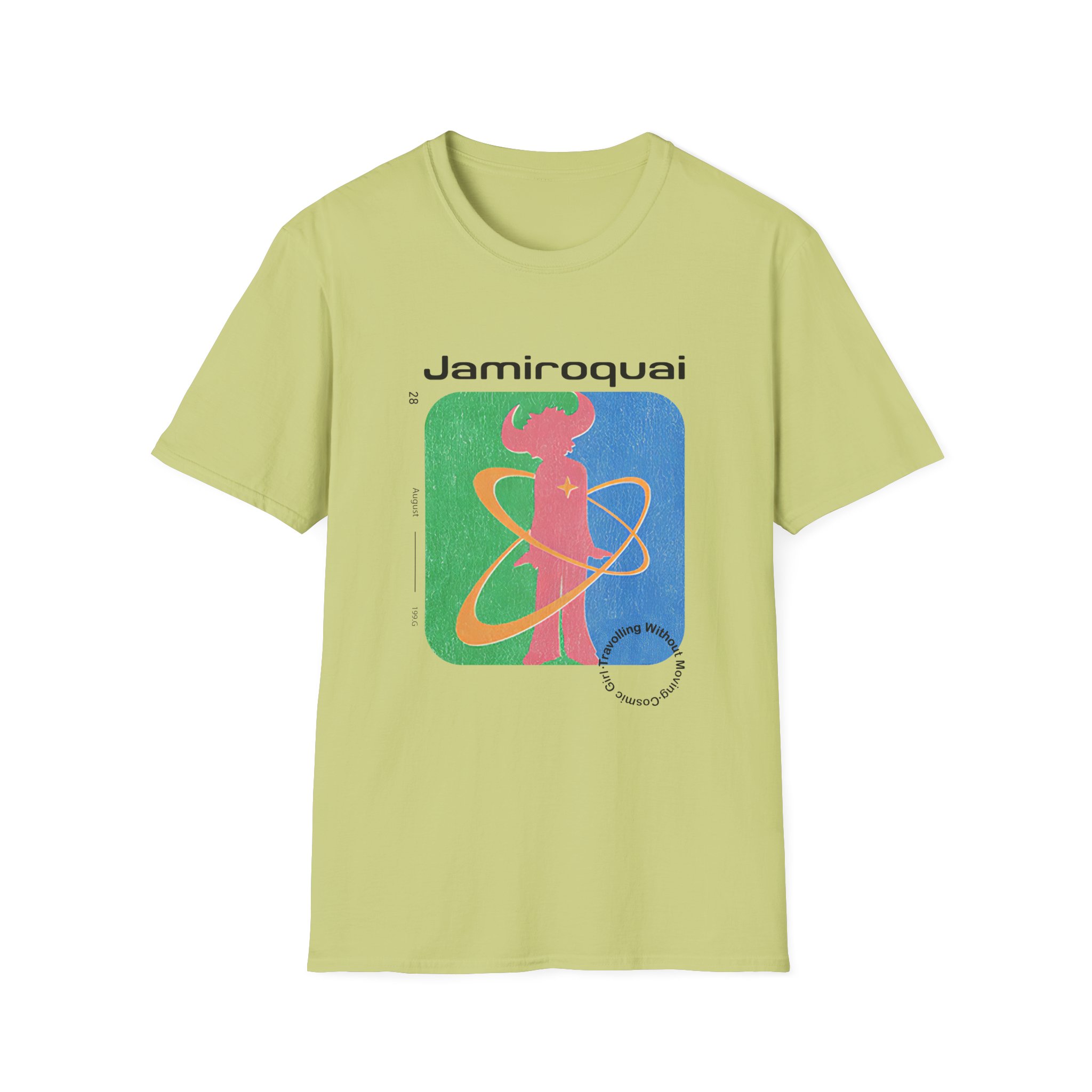 Calvin Harris Cosmic Girl Embroidered Unisex Softstyle T-Shirt - Image 13
