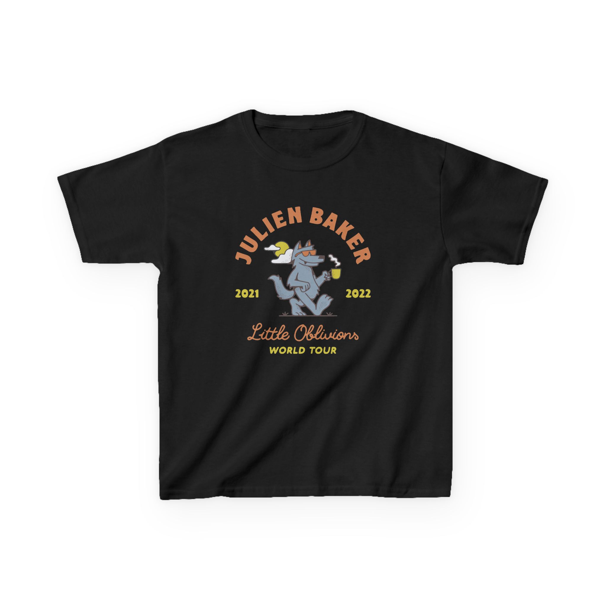 Julien Baker Little Oblivions World Tour Kids Heavy Cotton™ Tee - Image 5