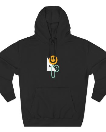 Dude Perfect Shape Three-Panel Fleece Hoodie