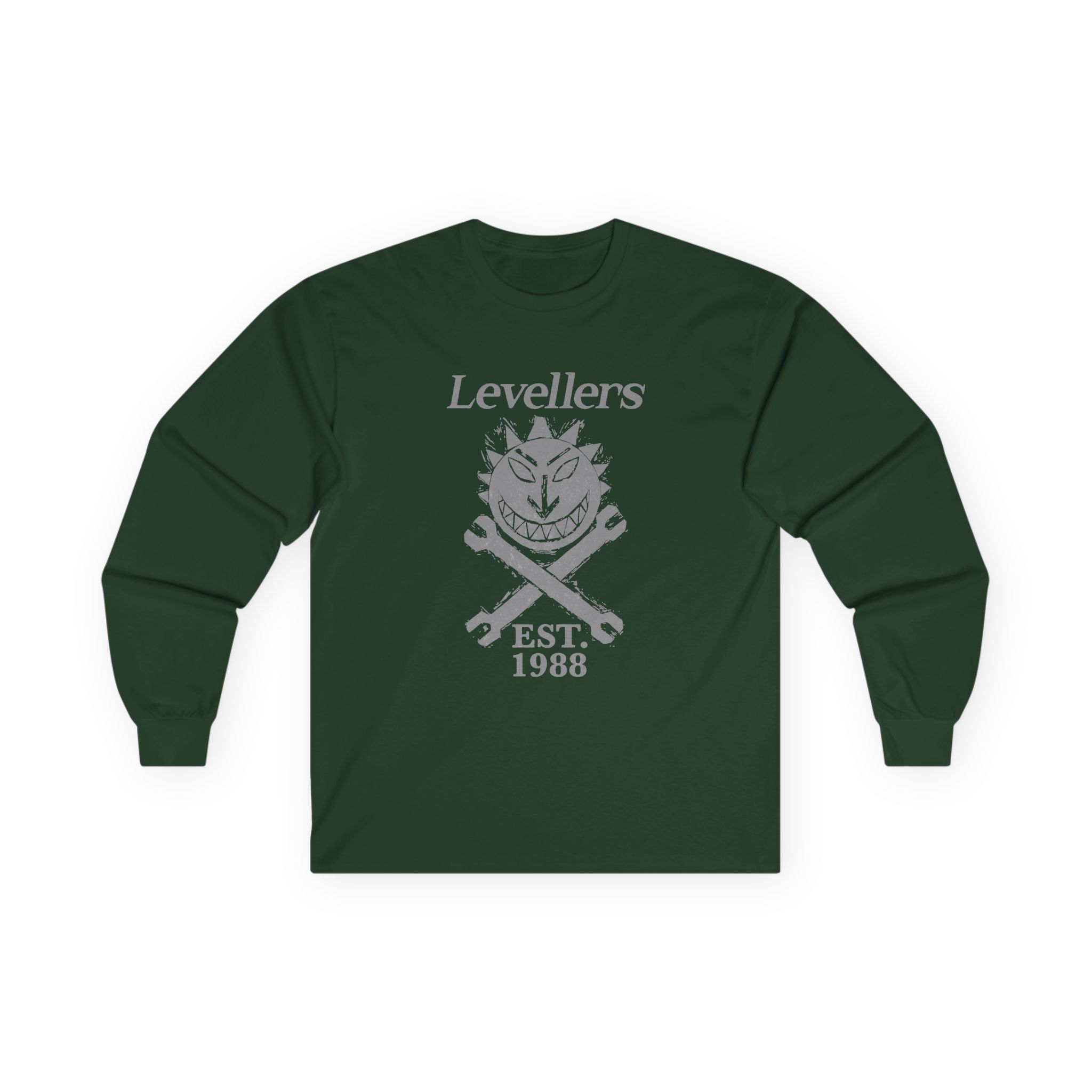 Levellers Sun & Spanners Unisex Ultra Cotton Long Sleeve Tee - Image 7