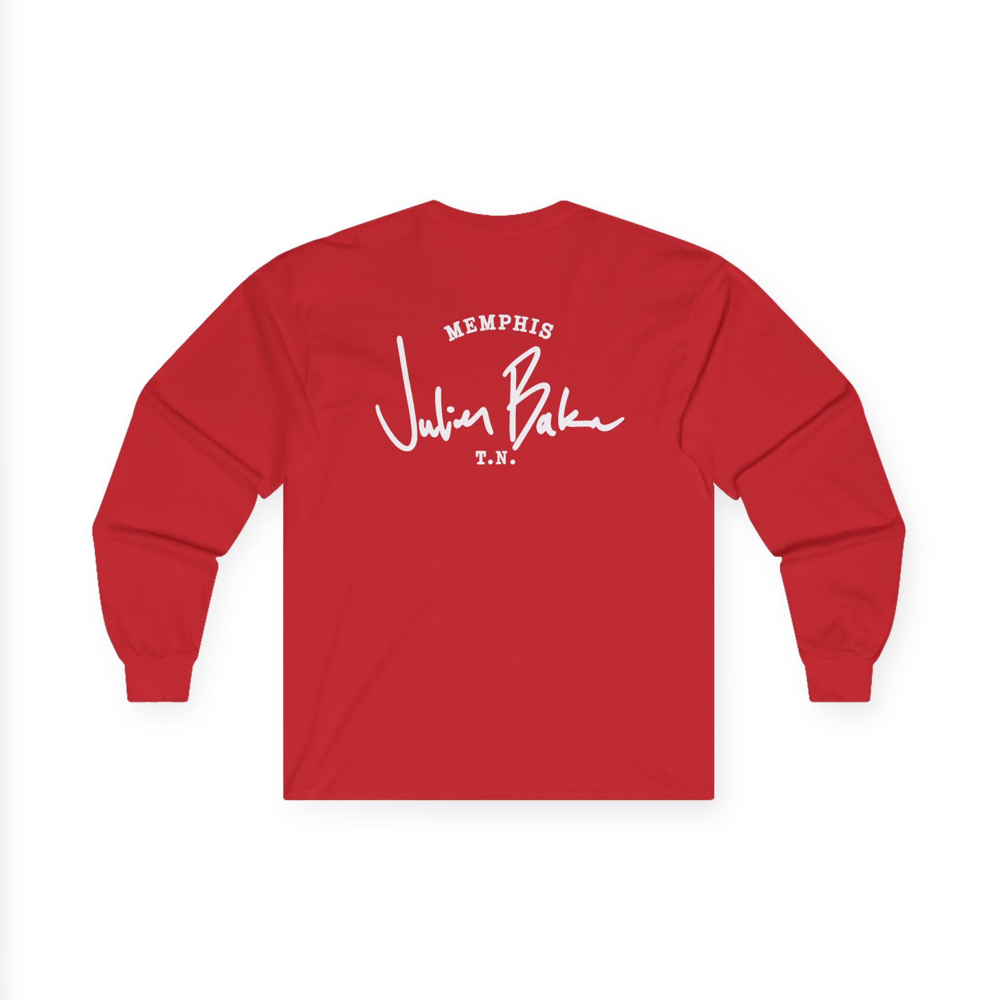 Julien Baker "Work Shirt" Unisex Ultra Cotton Long Sleeve Tee - Image 16
