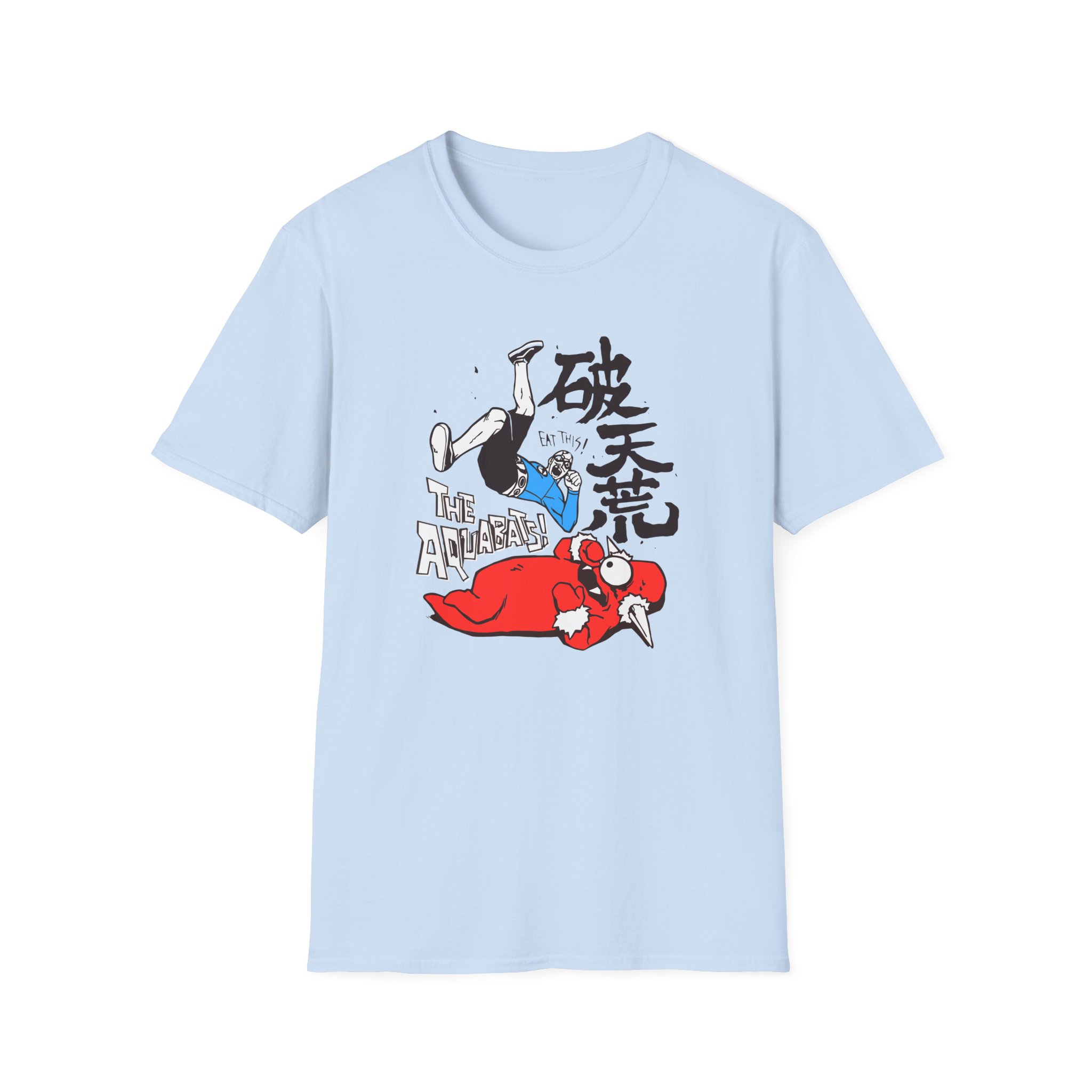 The Aquabats Elbow Drop! Archive Unisex Softstyle T-Shirt - Image 23