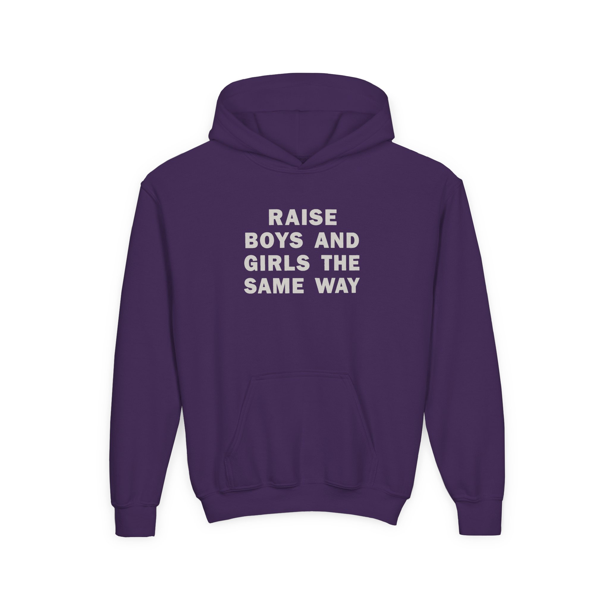 Jenny Holzer Youth Heavy Blend Hooded Sweatshirt - Image 13