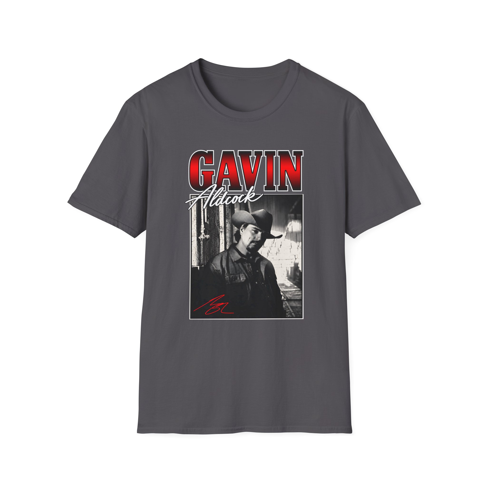 Gavin Adcock Signature Unisex Softstyle T-Shirt - Image 11
