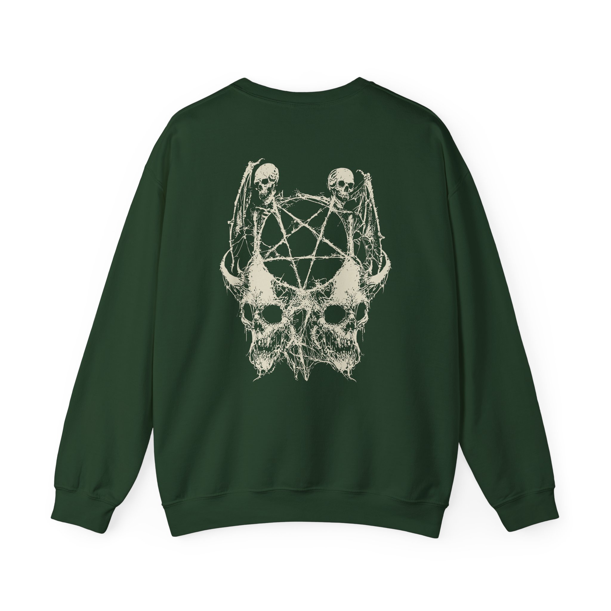 Paleface Swiss Skull Unisex Heavy Blend™ Crewneck Sweatshirt - Image 8
