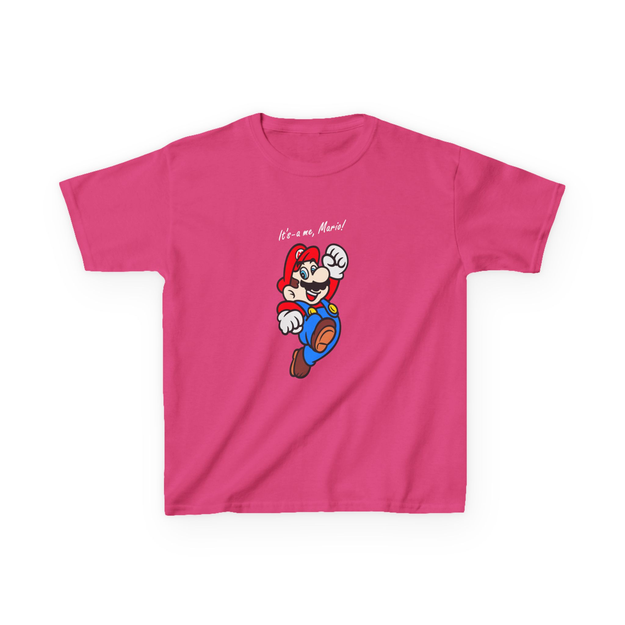 Kids NTD It's-a Me, Mario Heavy Cotton™ Tee - Image 25