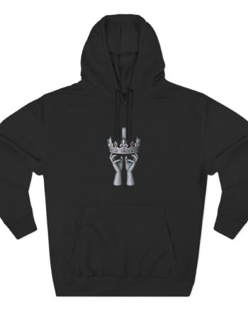 Mary J Blige Crown Three-panel Fleece Hoodie