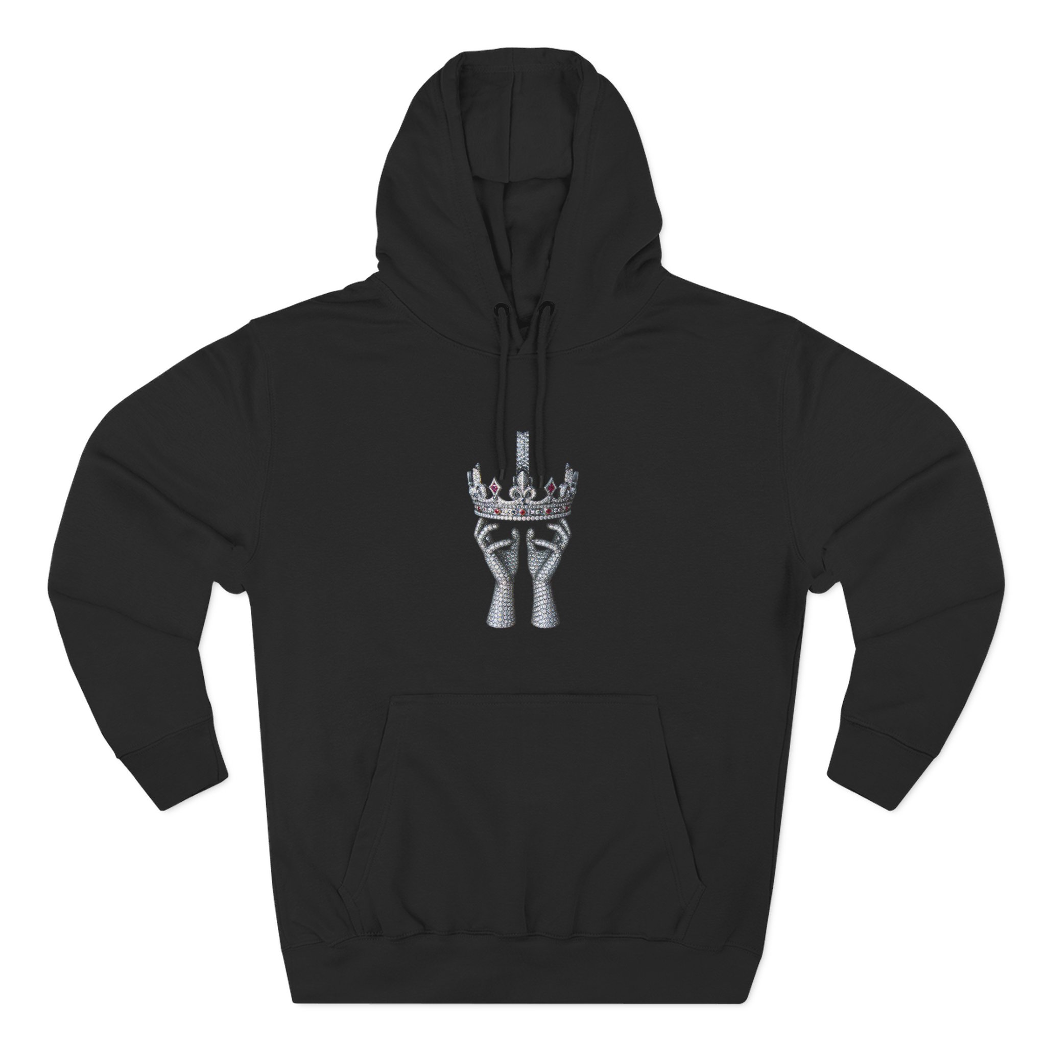 Mary J Blige Crown Three-panel Fleece Hoodie