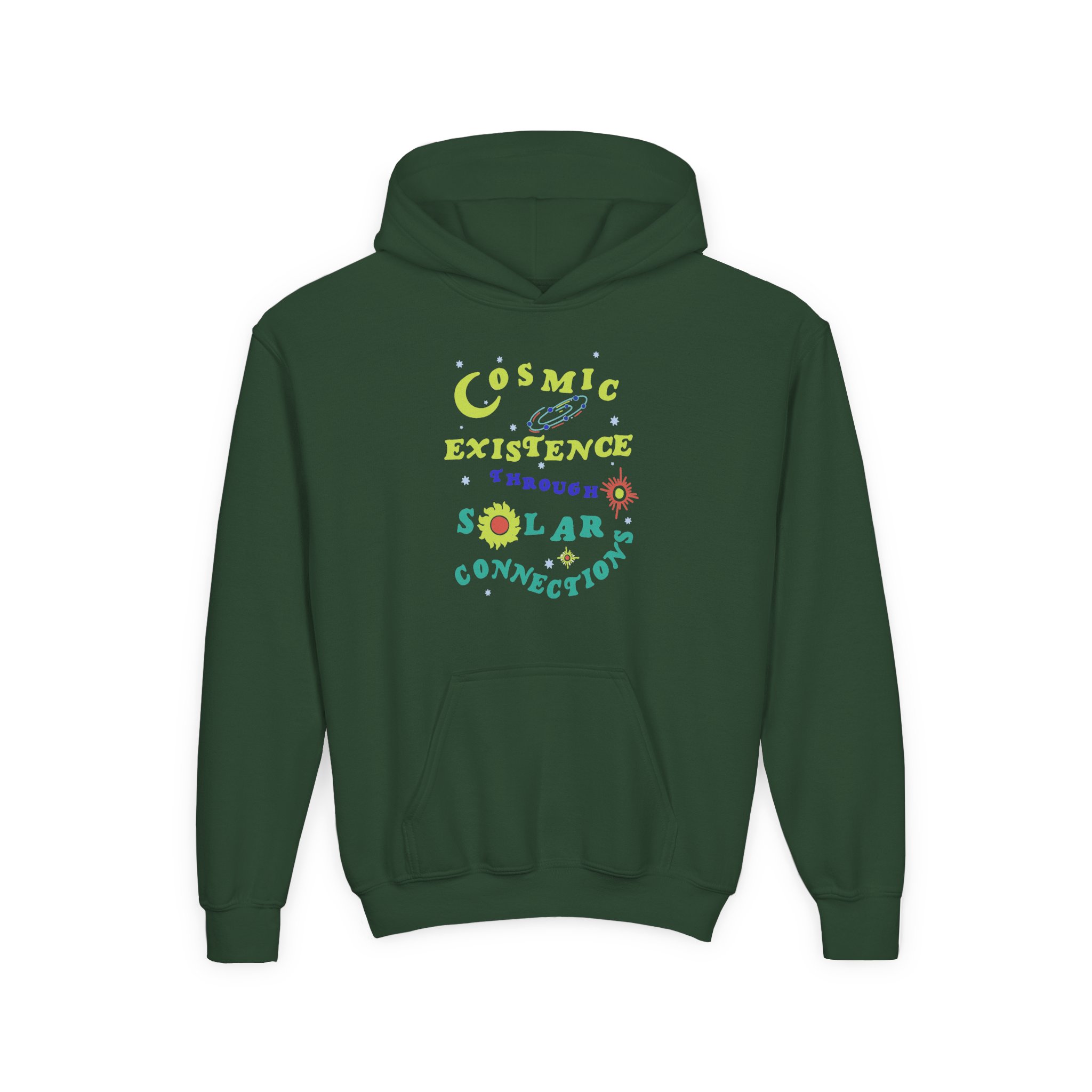 Youth Calvin Harris Cosmic Existence Heavy Blend Hooded Sweatshirt - Image 5