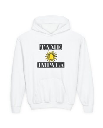 Tame Impala Run From The Sun Youth Heavy Blend Hooded Sweatshirt