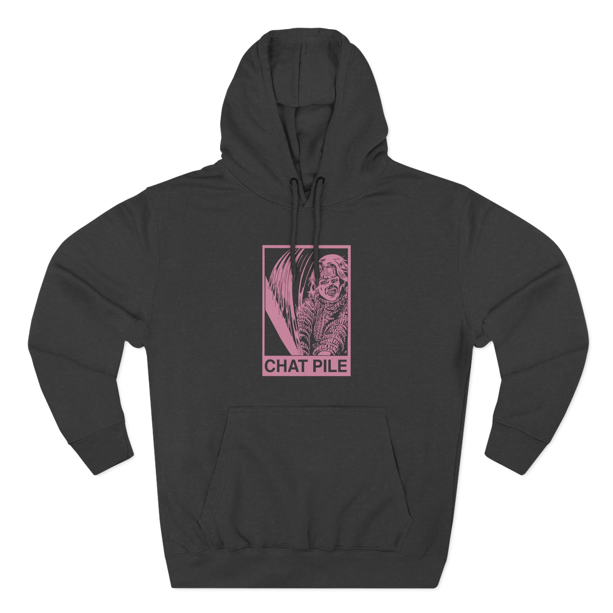 Chat Pile Pamela Three-Panel Fleece Hoodie - Image 3