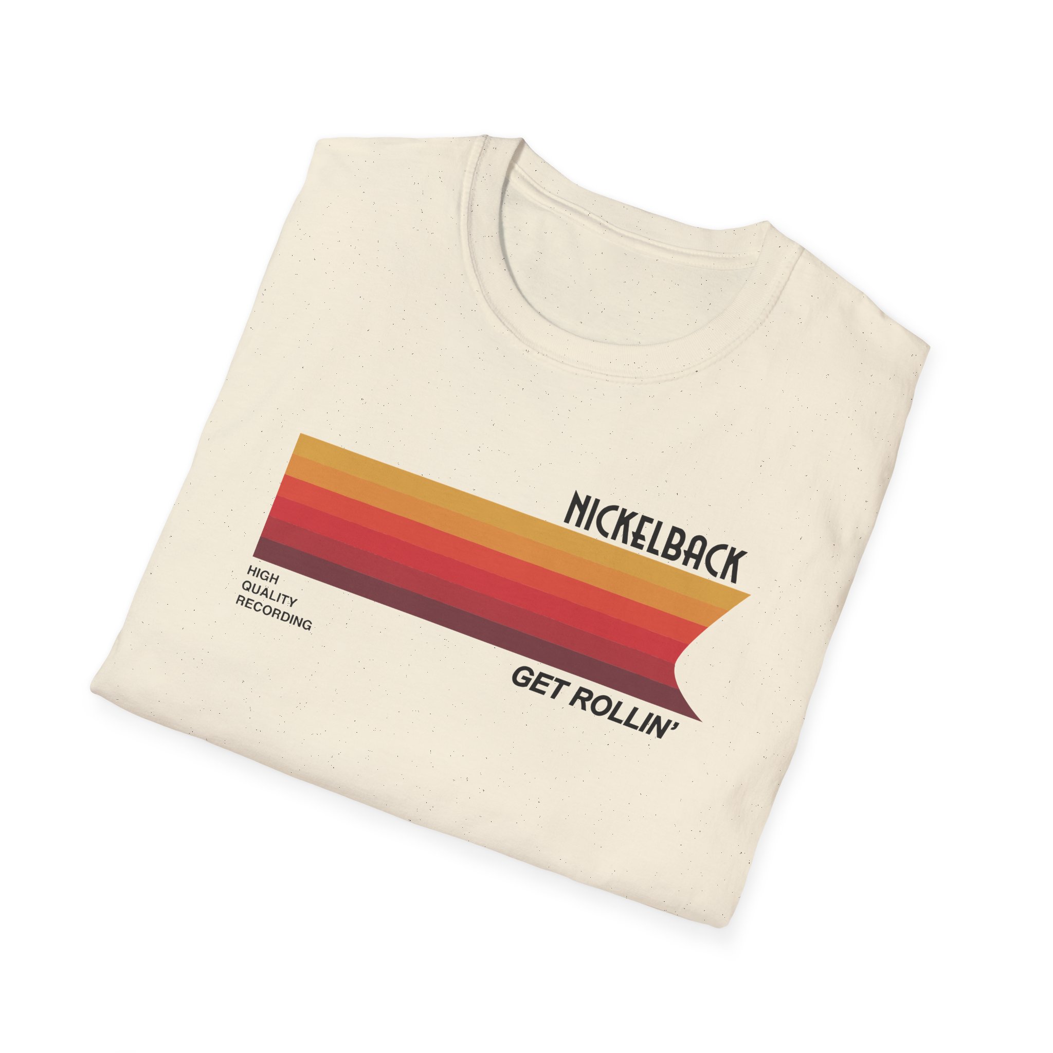 Nickelback Vhs Vintage Unisex Softstyle T-Shirt - Image 8