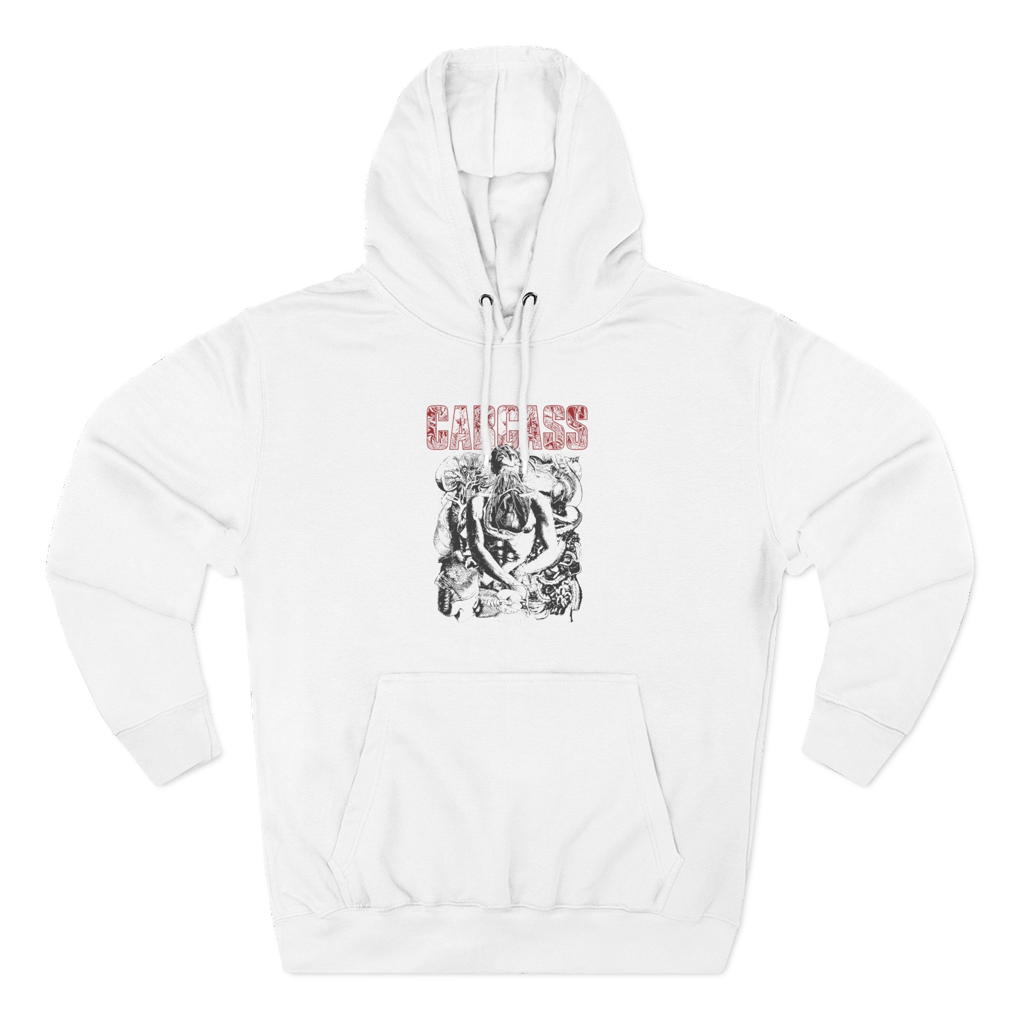 Carcass Torso Three-Panel Fleece Hoodie - Image 3