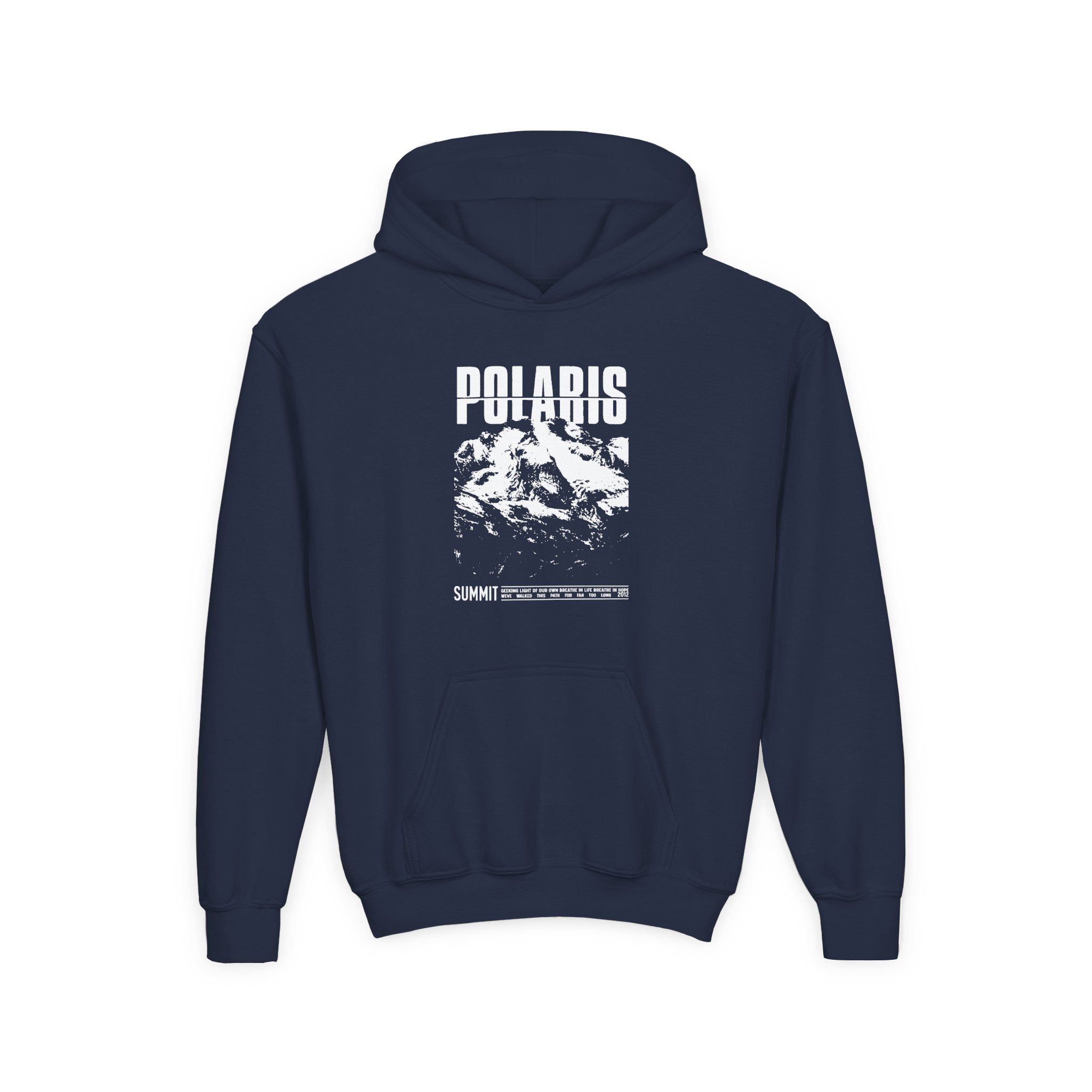 Polaris Summit Youth Heavy Blend Hooded Sweatshirt - Image 7