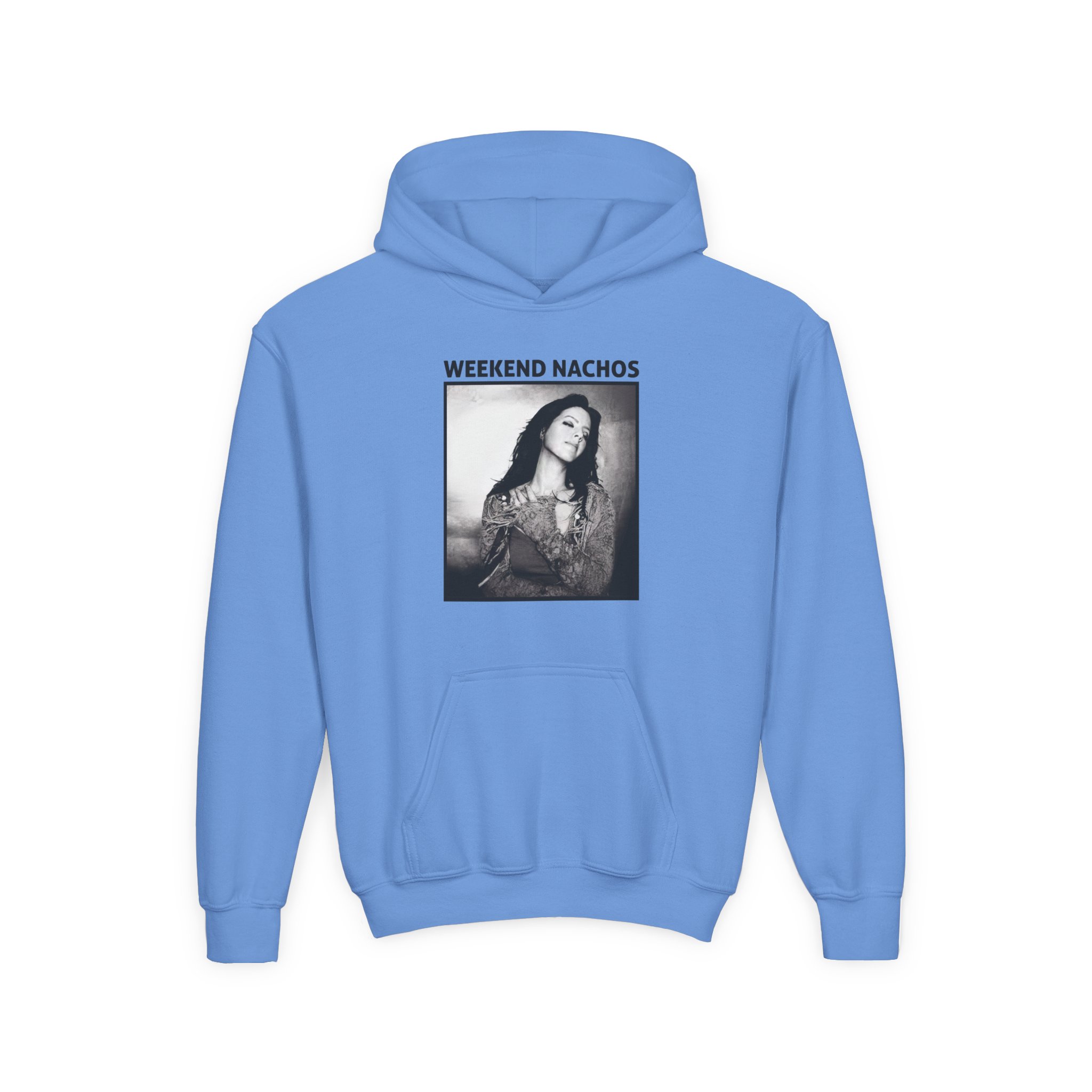 Youth Weekend Nachos Sarah Heavy Blend Hooded Sweatshirt - Image 9