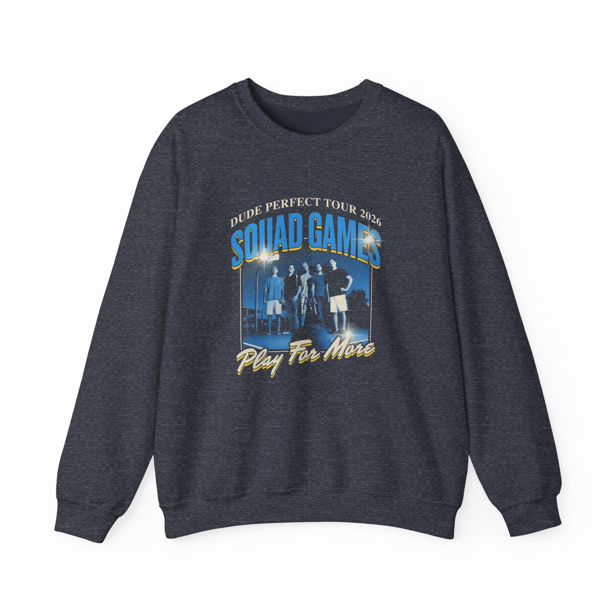 Dude Perfect Vintage Champs Unisex Heavy Blend™ Crewneck Sweatshirt - Image 5