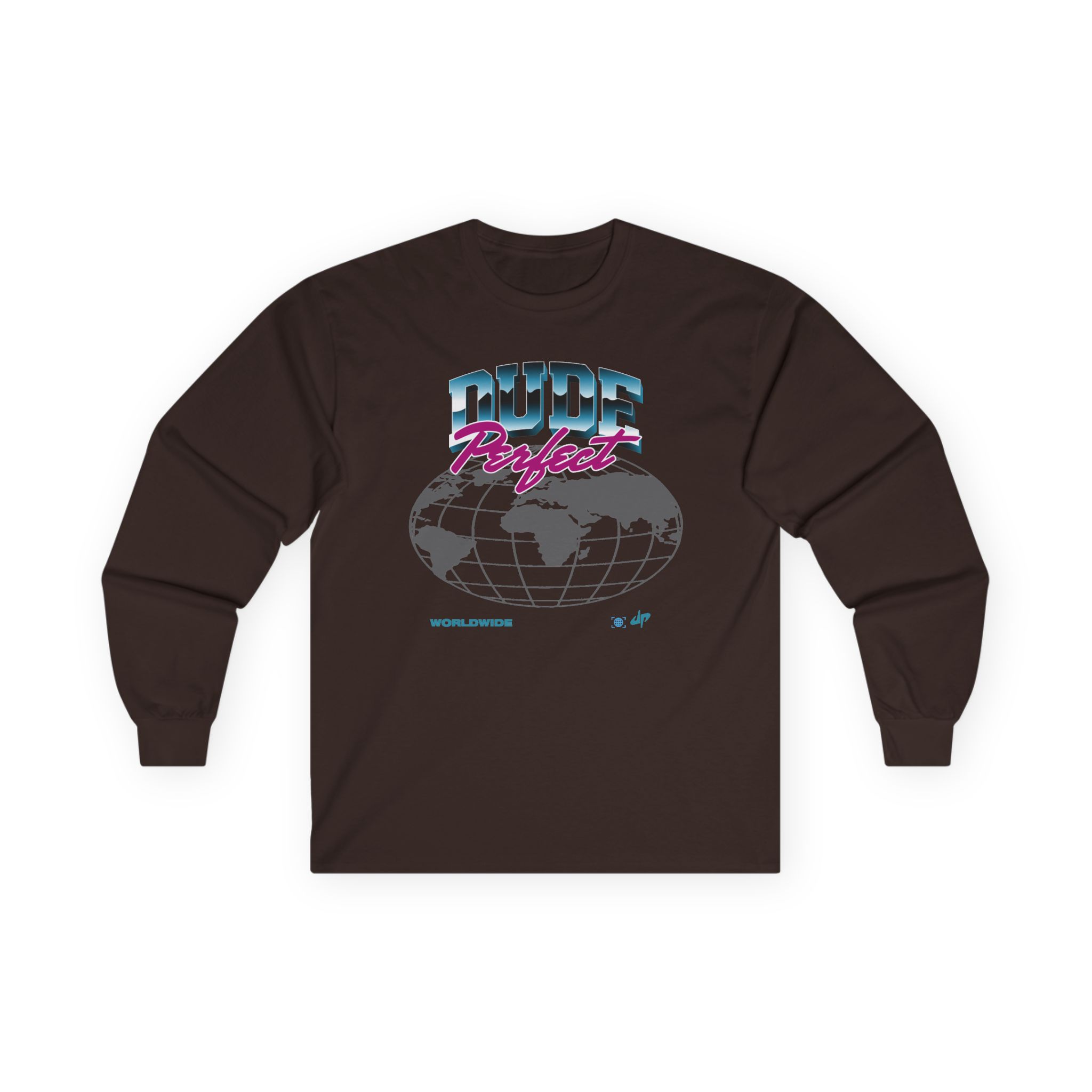 Dude Perfect Worldwide Unisex Ultra Cotton Long Sleeve Tee - Image 3
