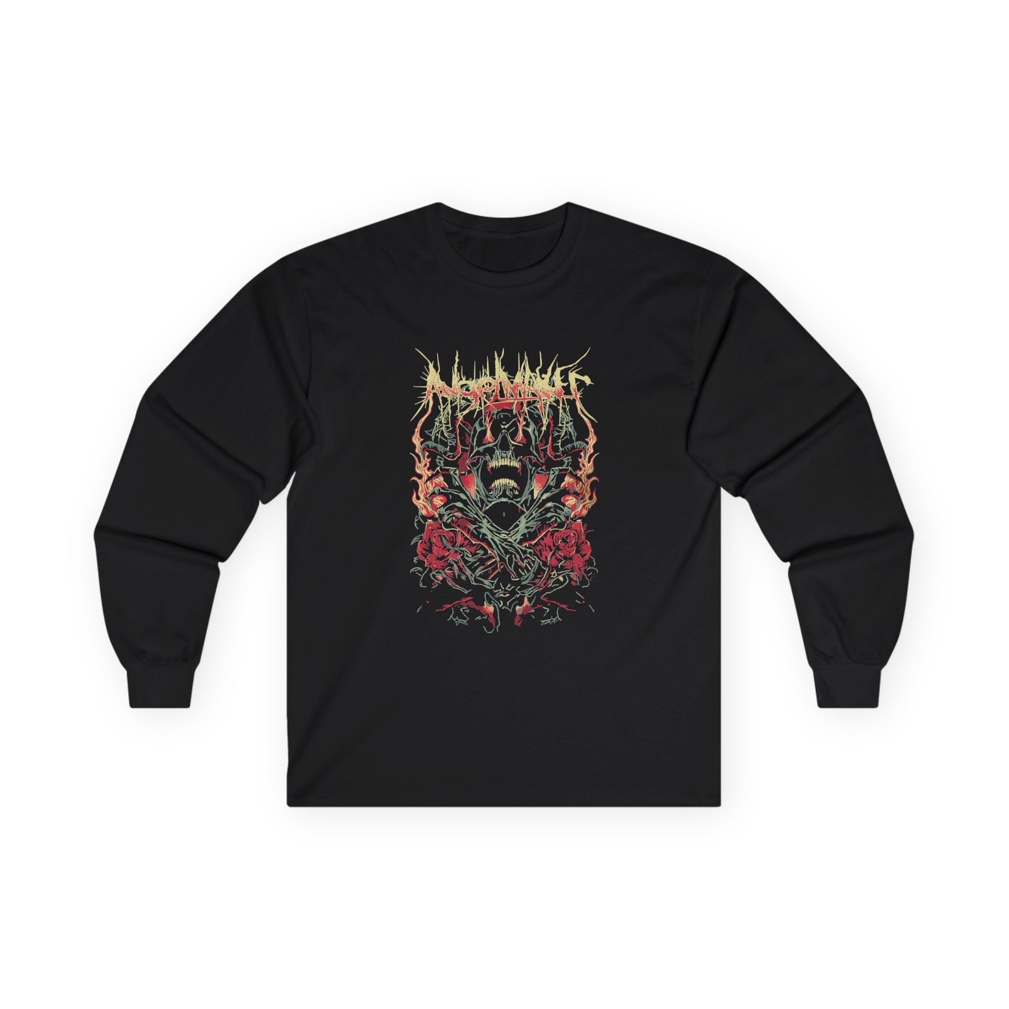 Angelmaker Demon Roses Unisex Ultra Cotton Long Sleeve Tee