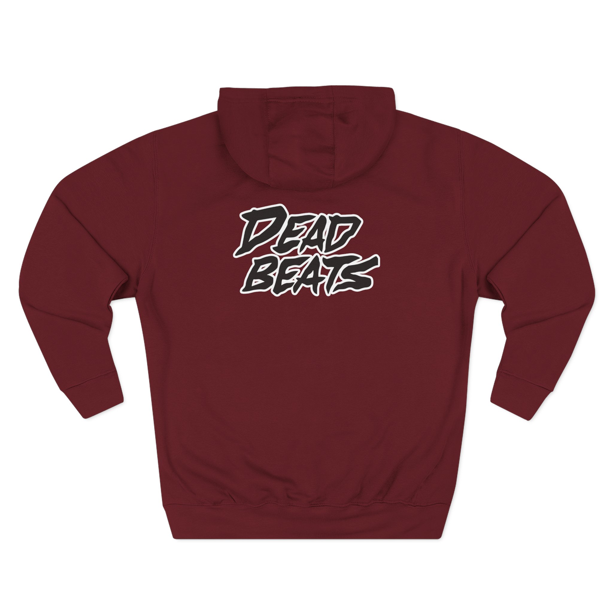 Deadbeats Logo Three-Panel Fleece Hoodie - Image 8