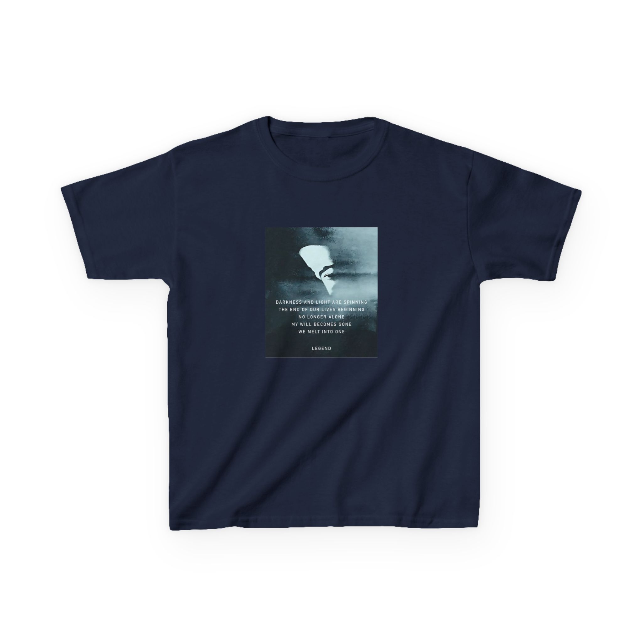 Kids John Legend Darkness Lyrics Heavy Cotton™ Tee - Image 9