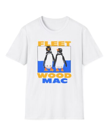 Fleetwood Mac Duo Penguin Unisex Softstyle T-Shirt