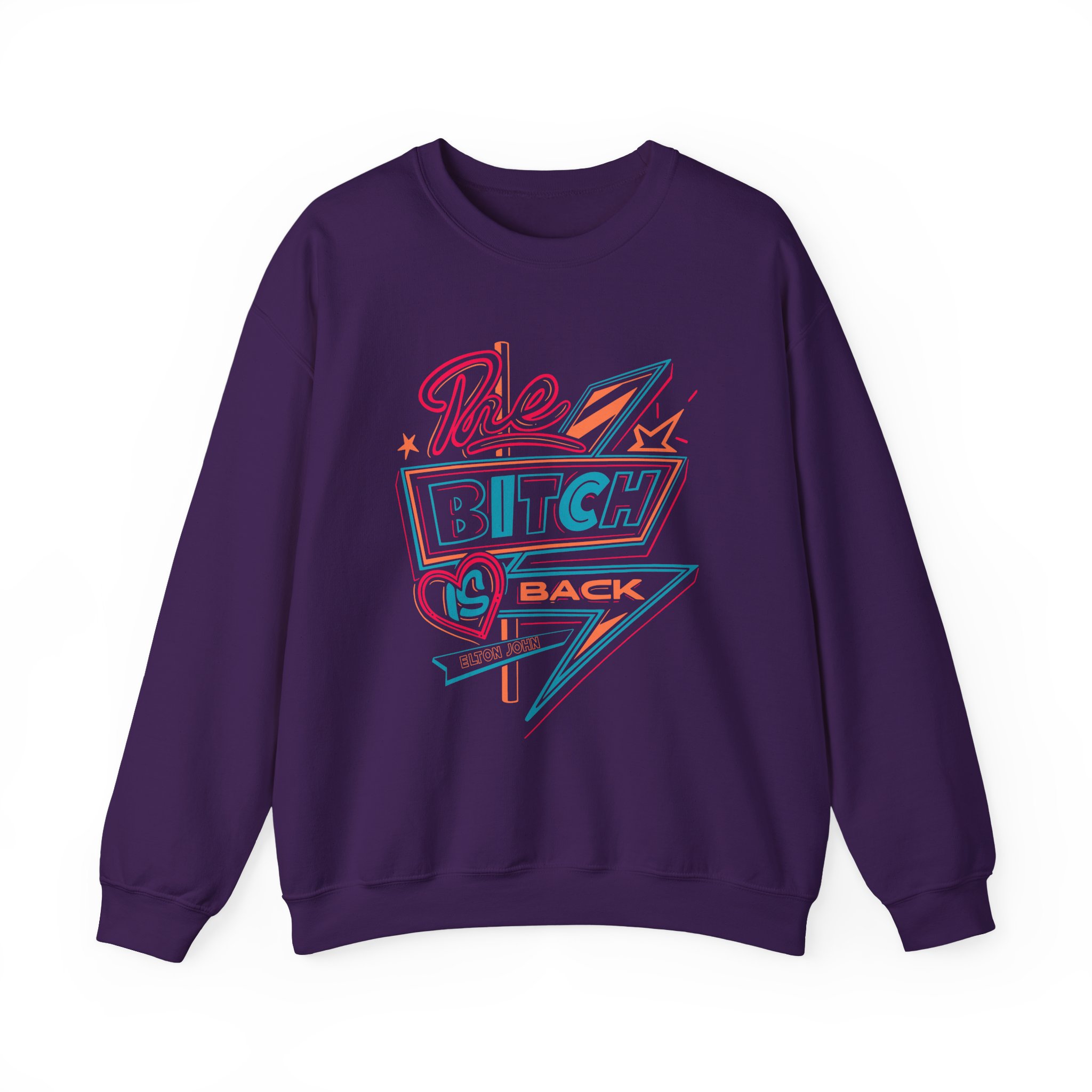 EJ Farewell The Bitch is Back Sign Unisex Heavy Blend™ Crewneck Sweatshirt - Image 9
