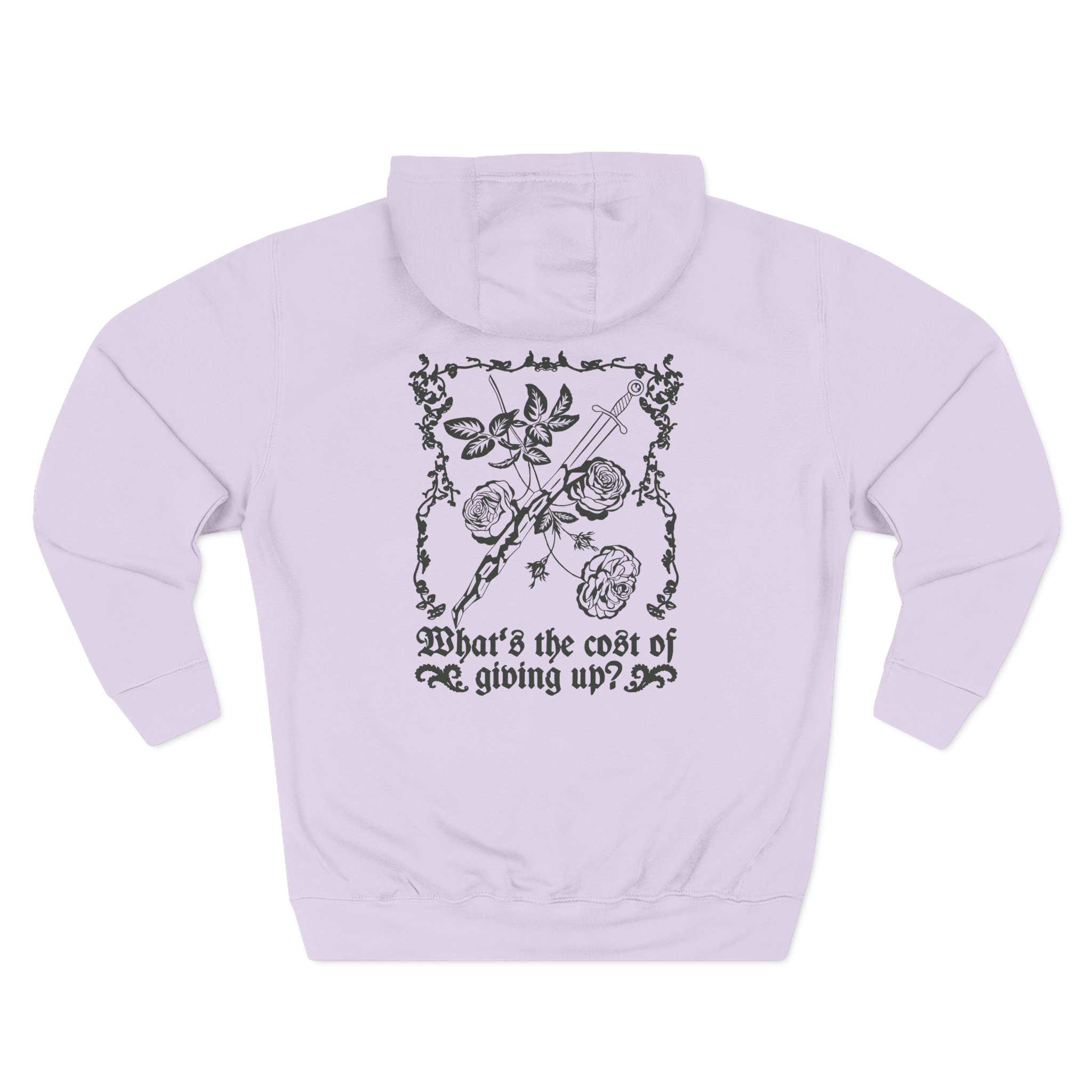 Poppy Cost Of Giving Up Three-Panel Fleece Hoodie - Image 8