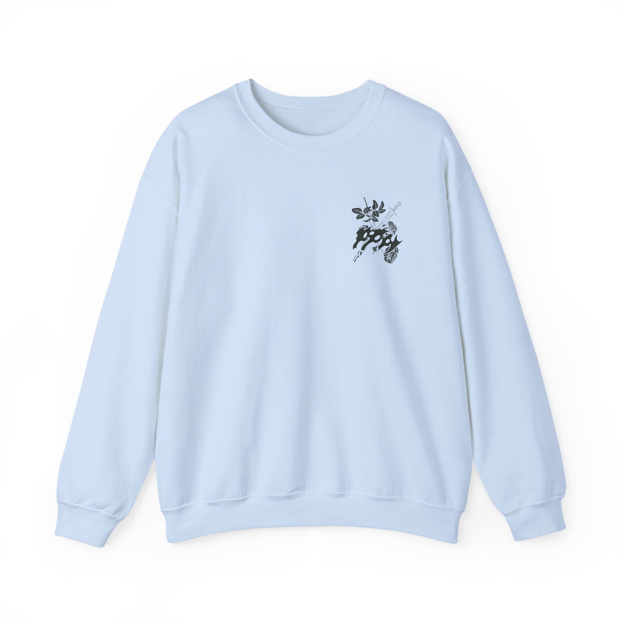 Poppy Cost Of Giving Up Unisex Heavy Blend™ Crewneck Sweatshirt - Image 9