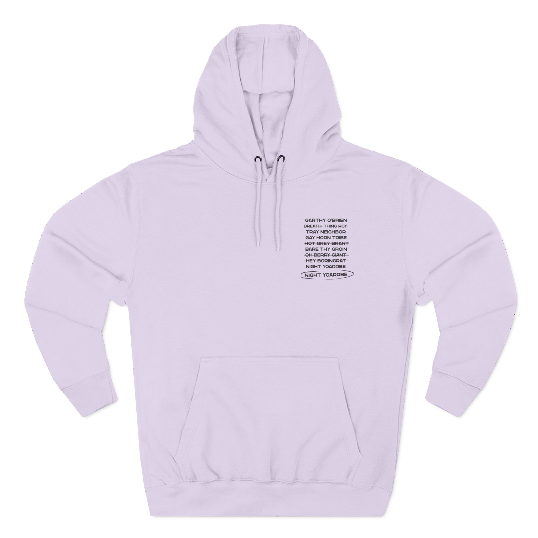 Dropout Night Yorb Anagram Three-Panel Fleece Hoodie - Image 13