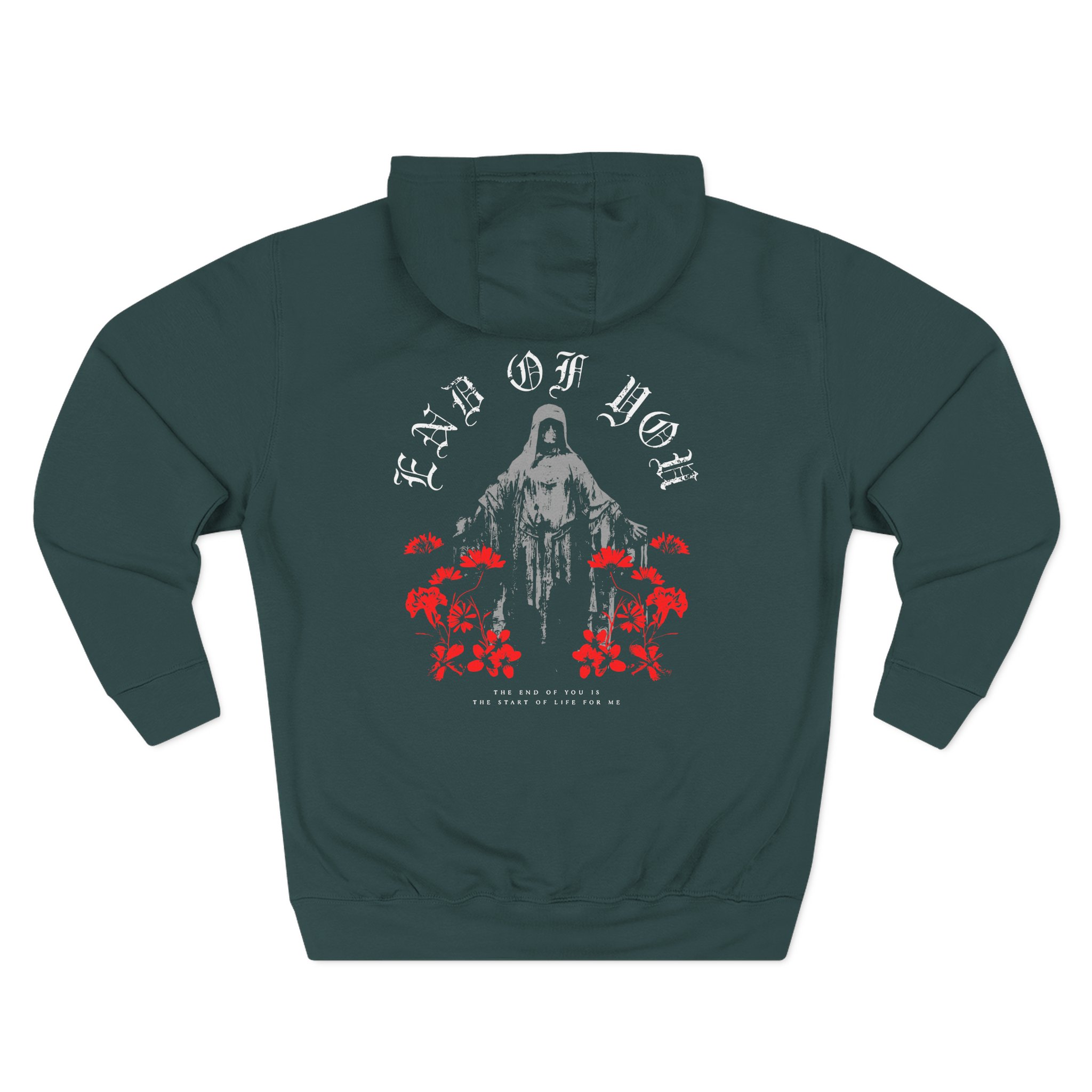 Poppy End of You Three-Panel Fleece Hoodie - Image 4
