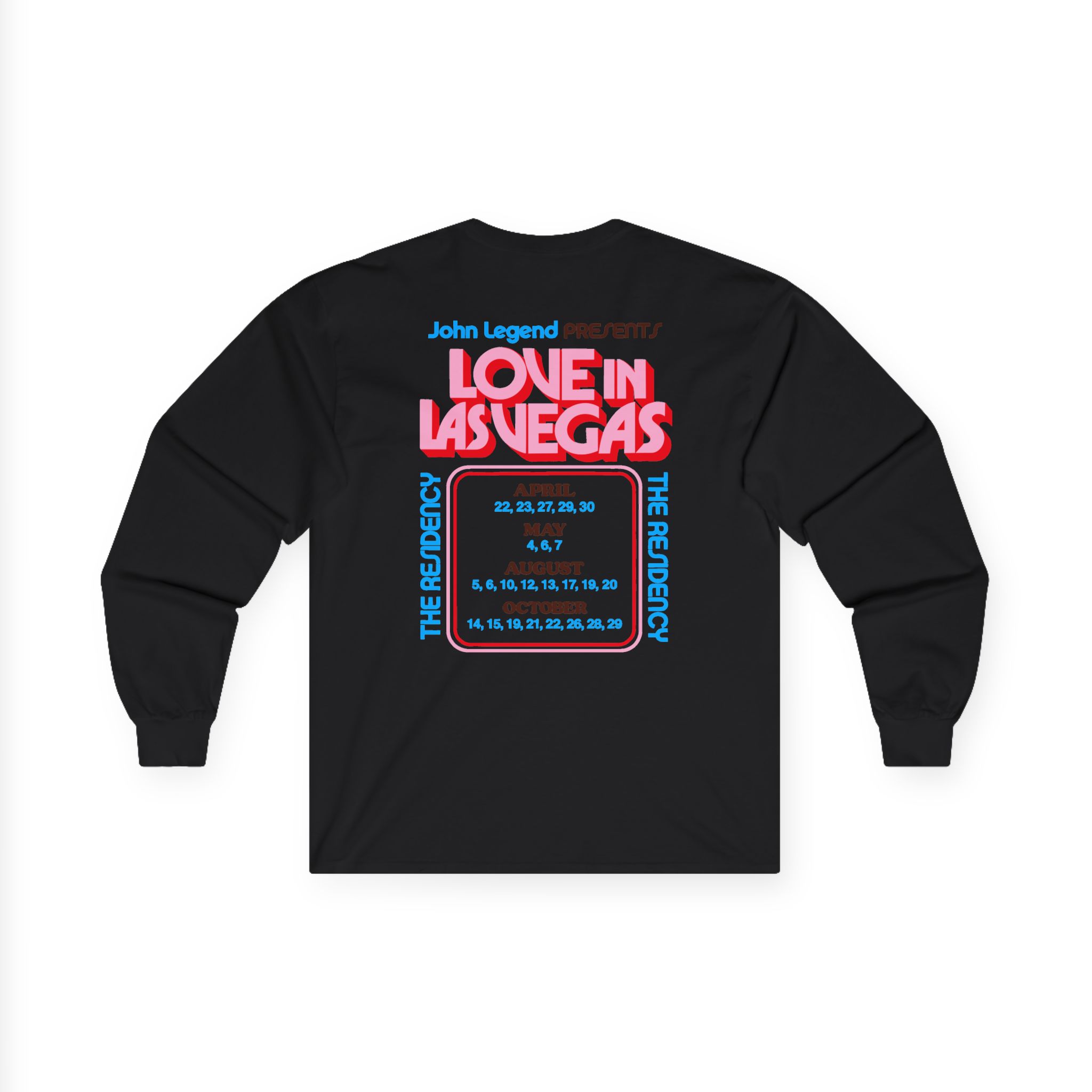 John Legend Love In Las Vegas Unisex Ultra Cotton Long Sleeve Tee - Image 6
