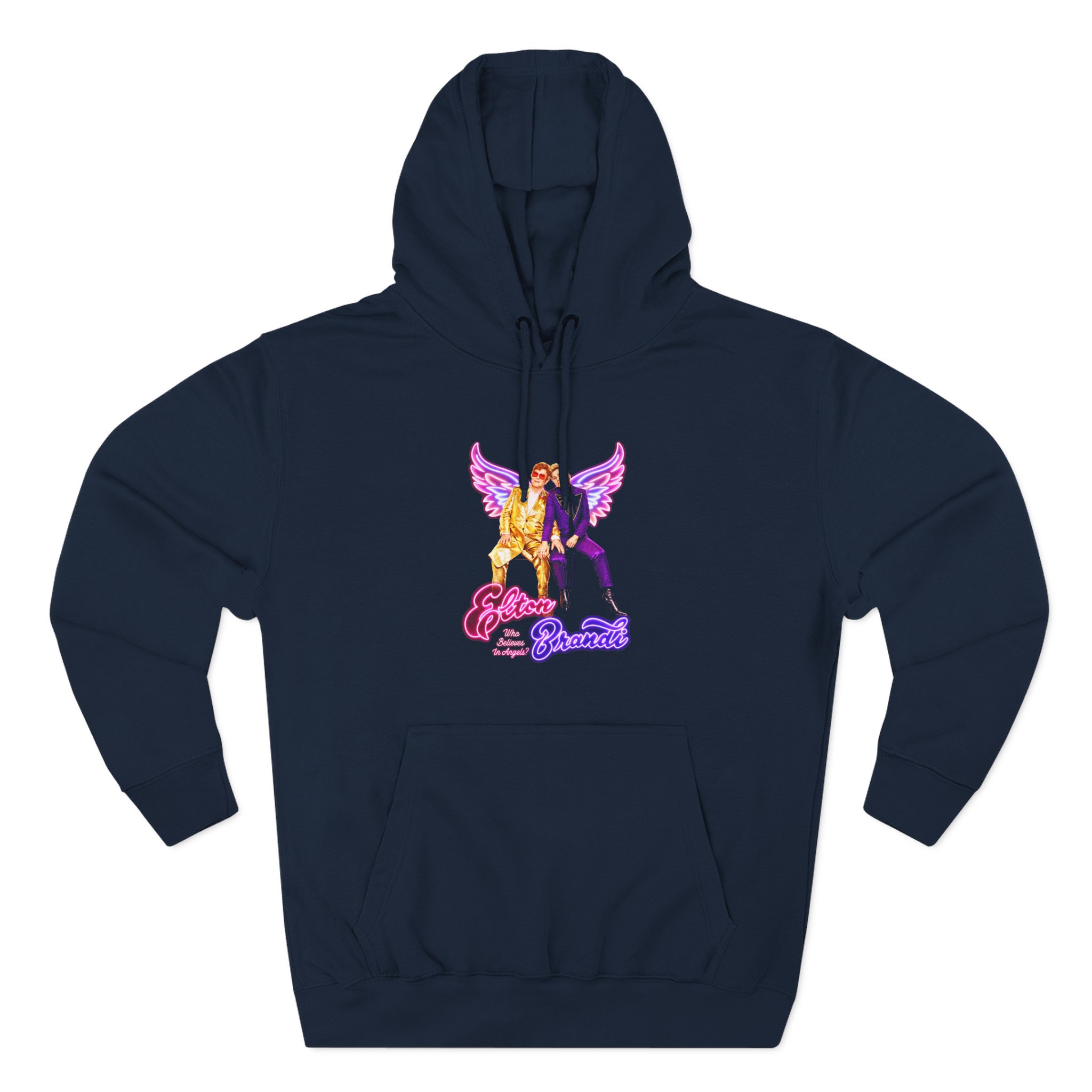 Ej Farewell Who Believes in Angels? Alternate Three-Panel Fleece Hoodie - Image 7