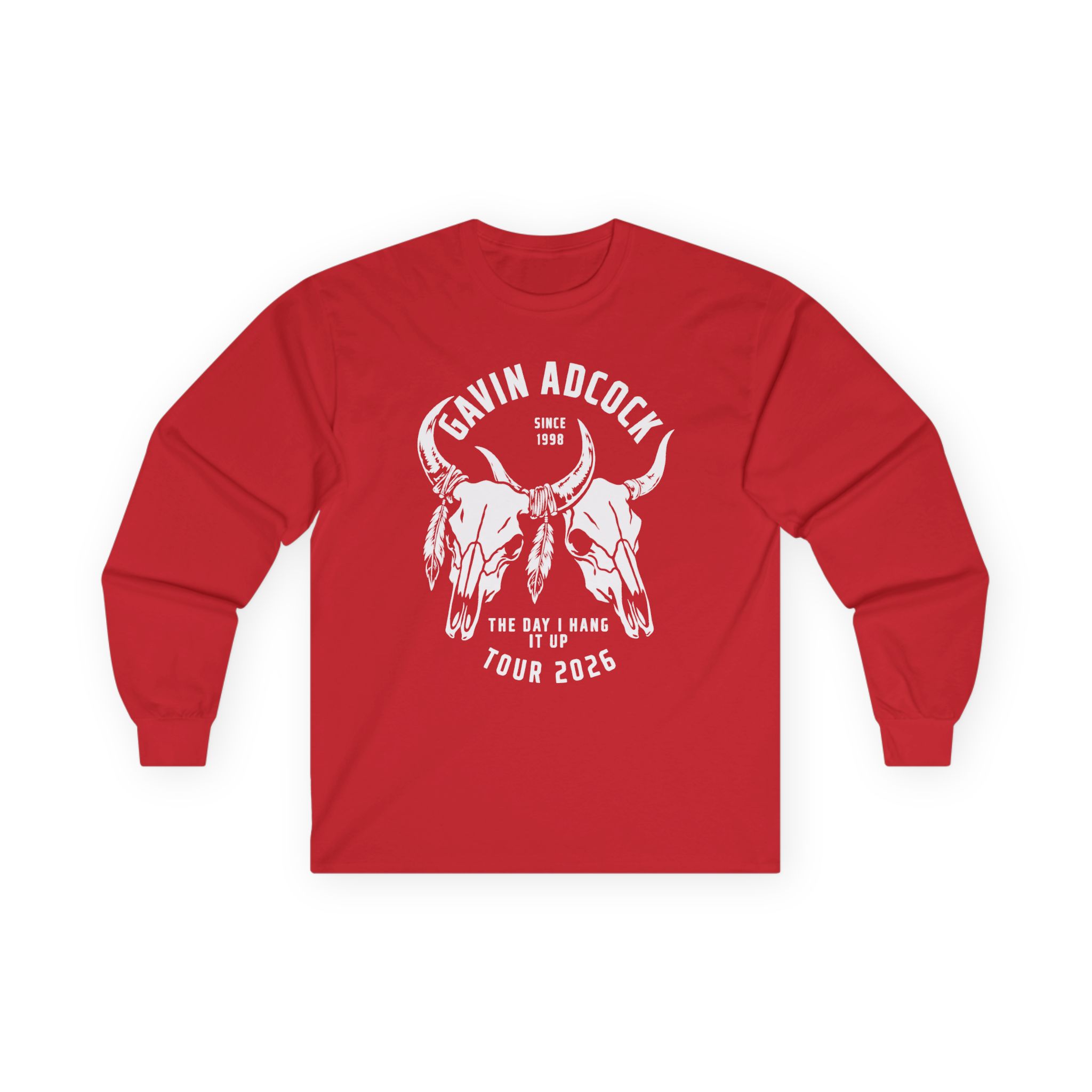 Gavin Adcock Steerhead Unisex Ultra Cotton Long Sleeve Tee - Image 17