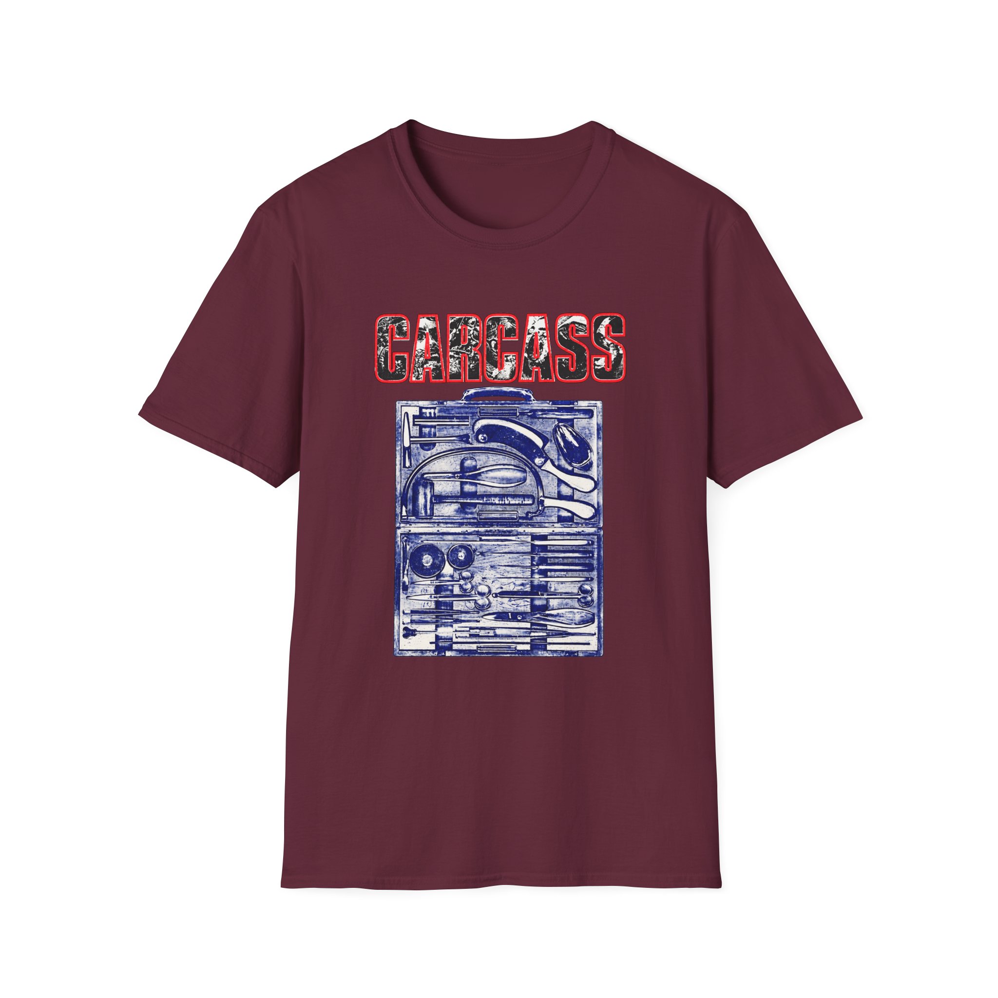 Carcass Certificate of Death Unisex Softstyle T-Shirt - Image 3