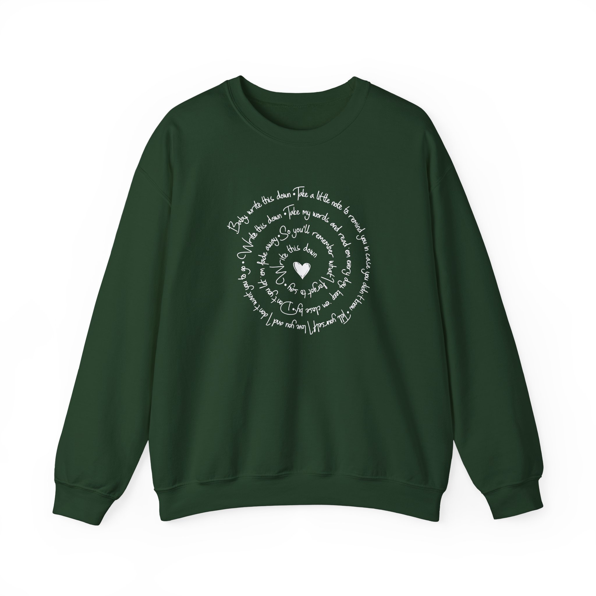 George Strait Wine Write This Down Unisex Heavy Blend™ Crewneck Sweatshirt - Image 9