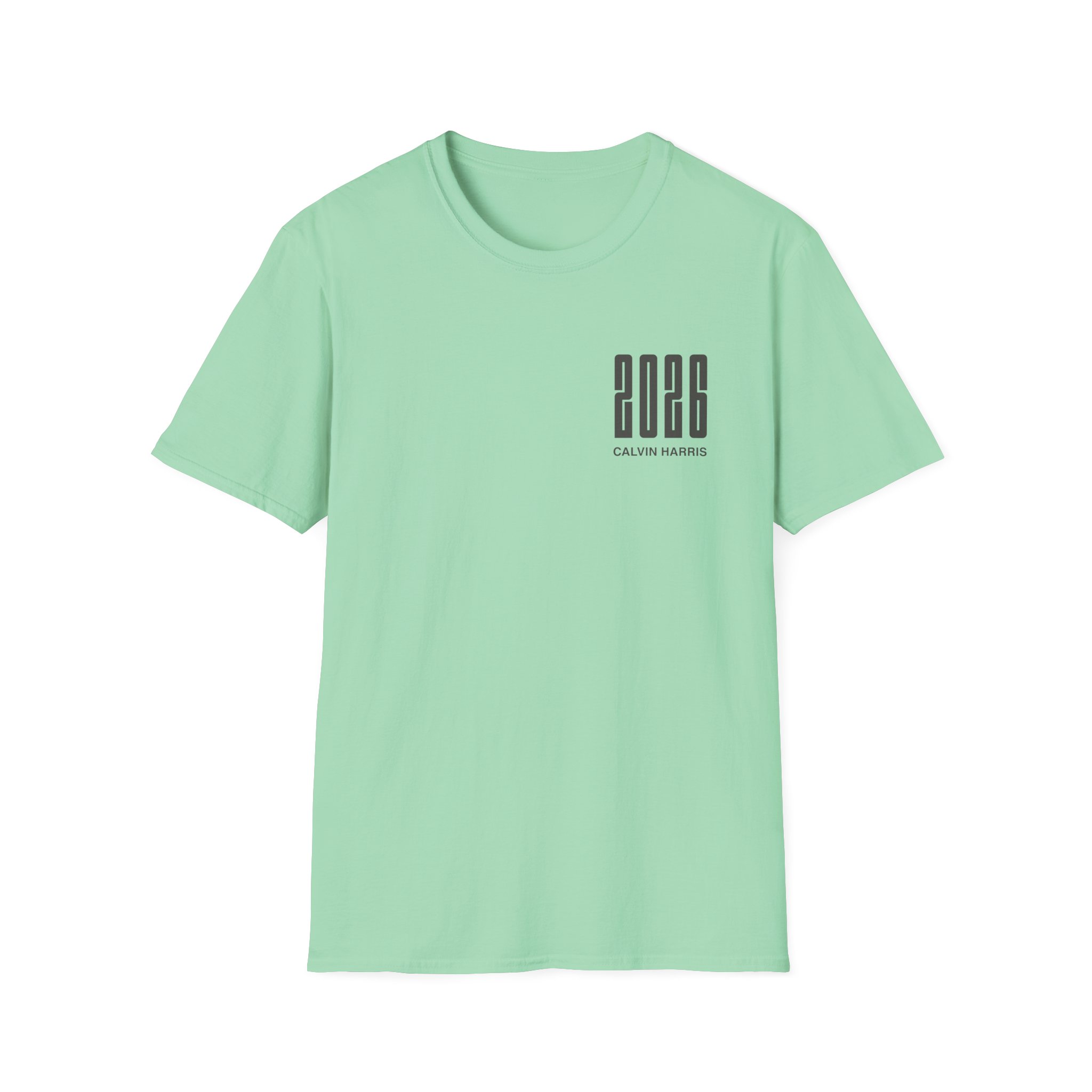Calvin Harris Malahide Castle Tour Unisex Softstyle T-Shirt - Image 19