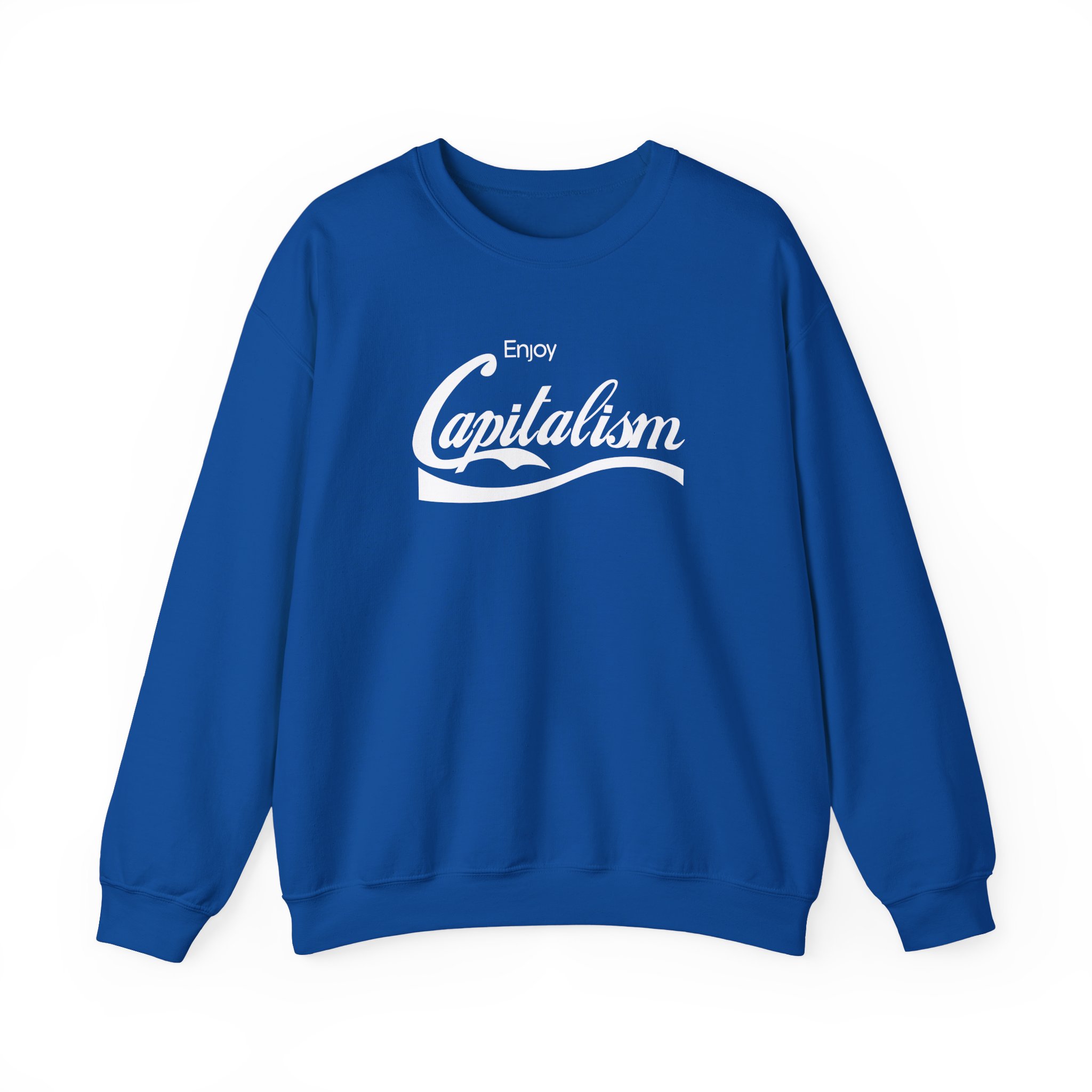 Valuetainment Enjoy Capitalism Unisex Heavy Blend™ Crewneck Sweatshirt - Image 17