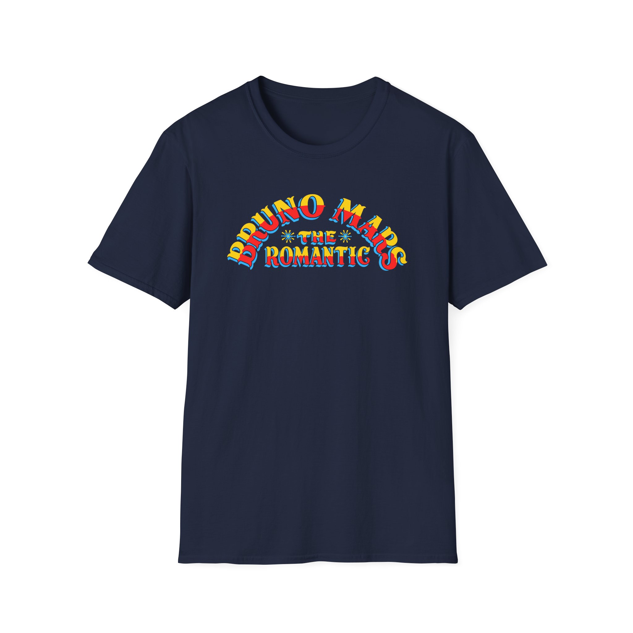 Bruno Mars the Romantic Halo Unisex Softstyle T-Shirt - Image 13